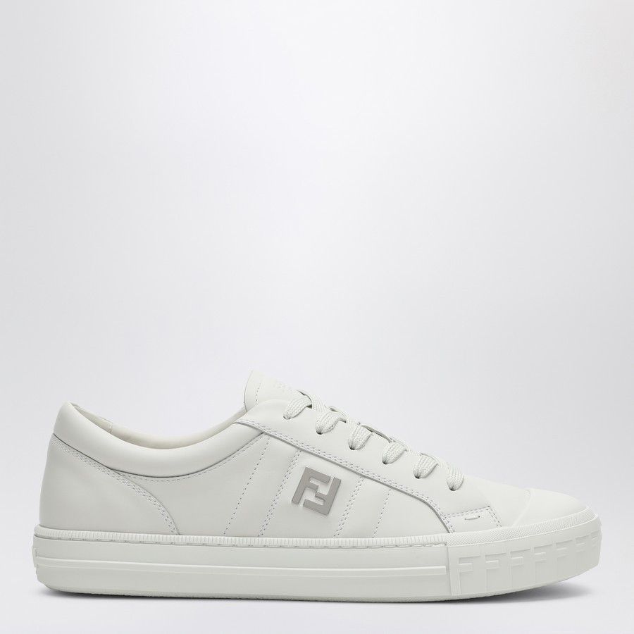 Fendi o1d2blof0226 Leather Sneakers in White Size US 6 / EU 39 - 1 Thumbnail