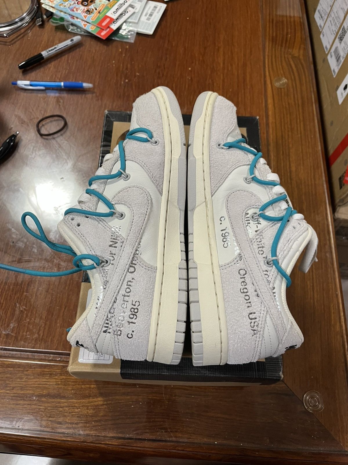 Nike × Off-White Off white dunk lot 36 Size US 9 / EU 42 - 5 Thumbnail