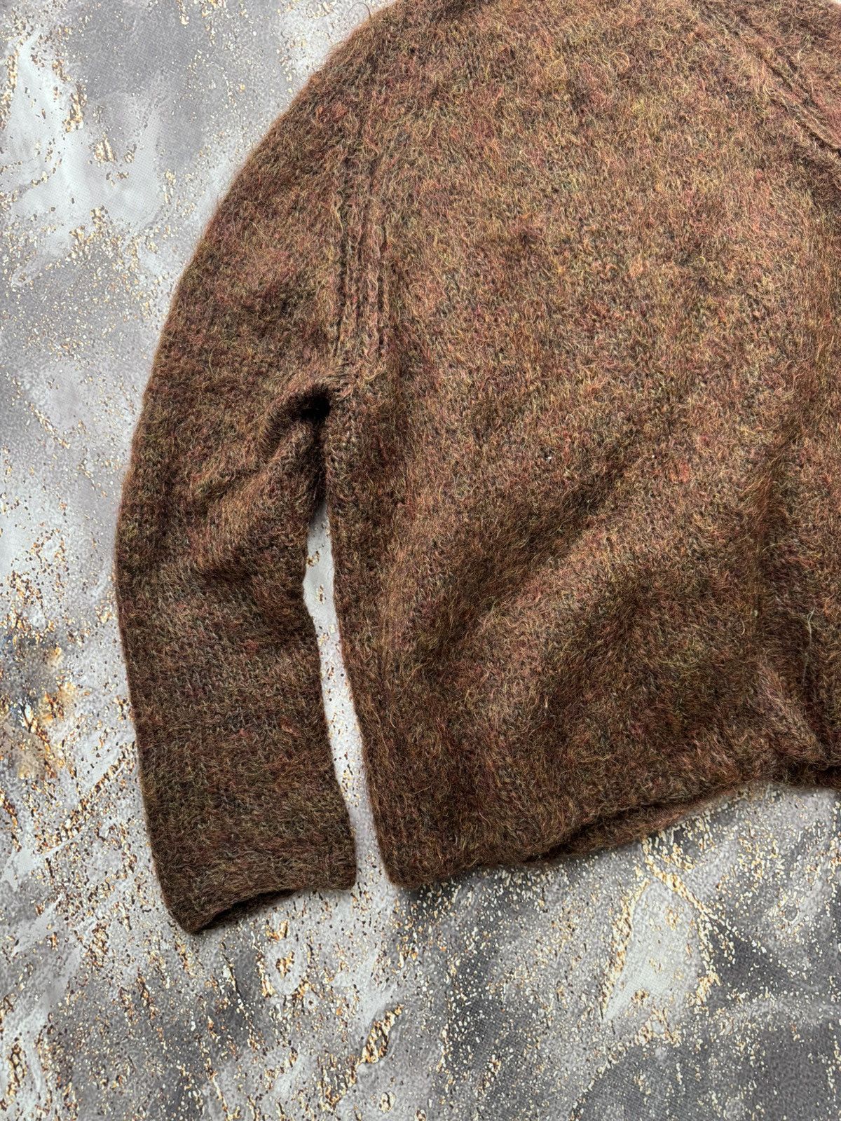 Vintage Vintage Mohair Cardigan Size L / US 10 / IT 46 - 8 Thumbnail