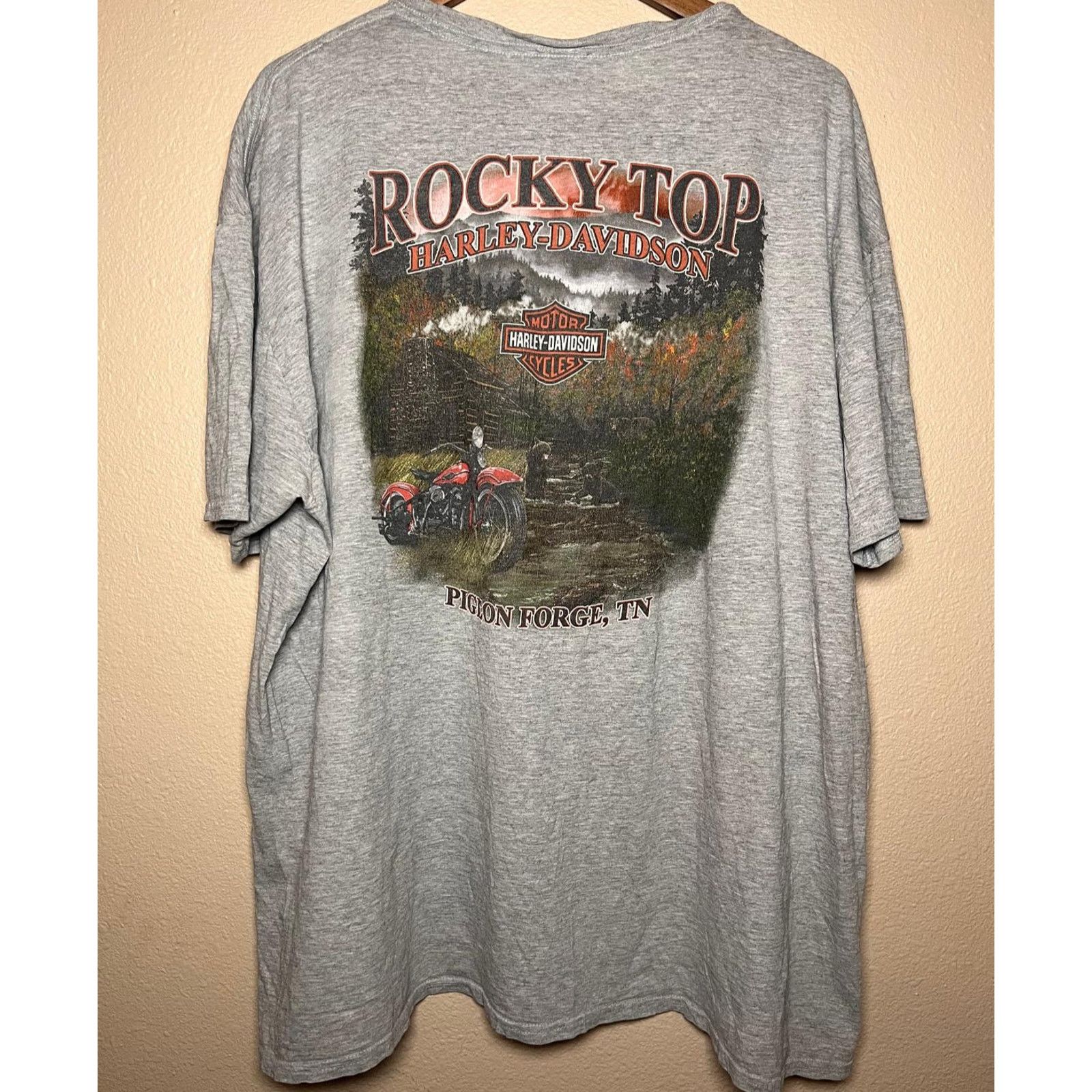 Harley Davidson Harley-Davidson 🏍️ Rocky Top Scenic Tee – Size XL Size US XL / EU 56 / 4 - 2 Thumbnail