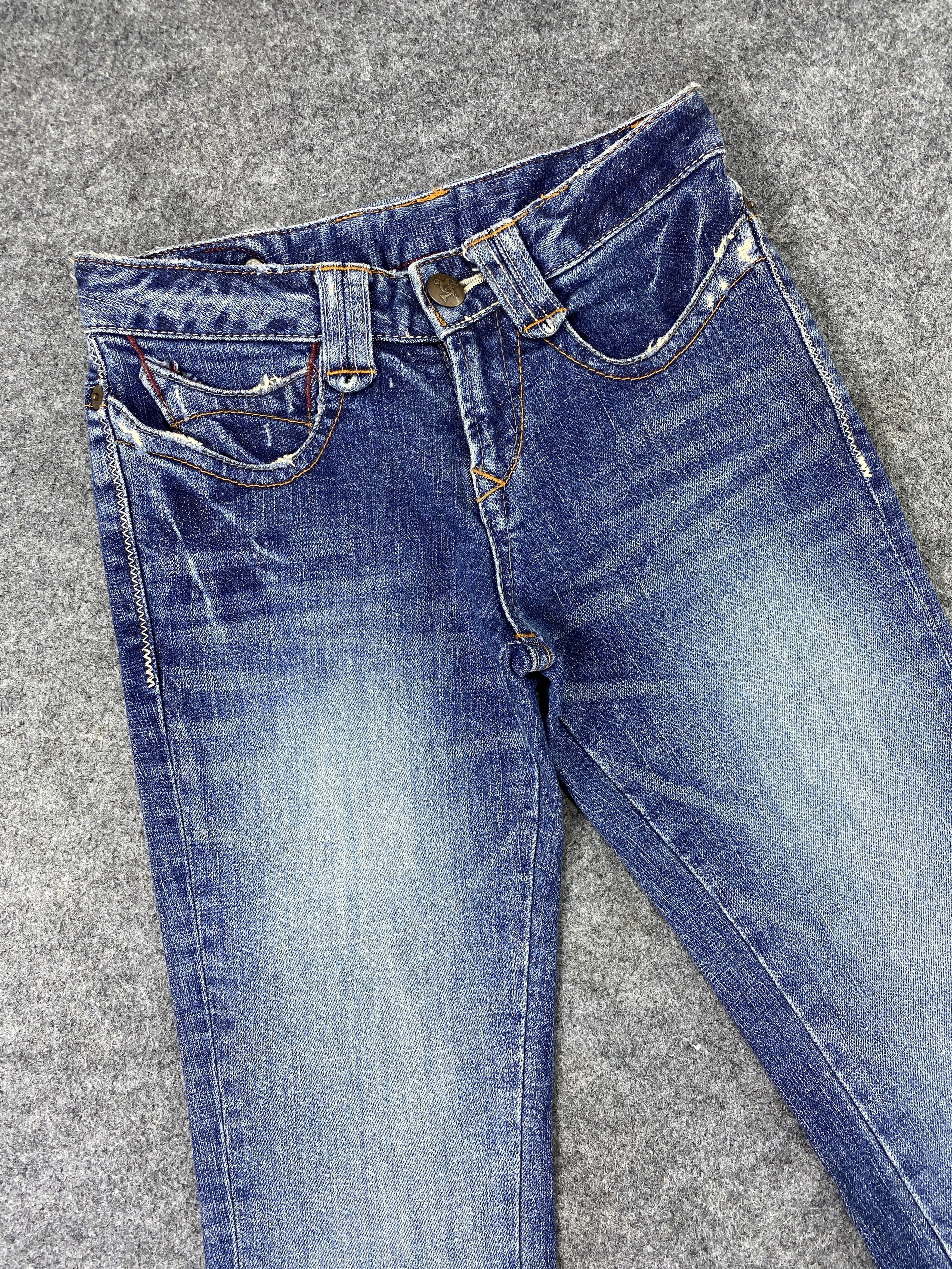 Japanese Brand Japanese Brand Blue Wash Jeans - J1011 Size 25" / US 0 / IT 36 - 3 Thumbnail