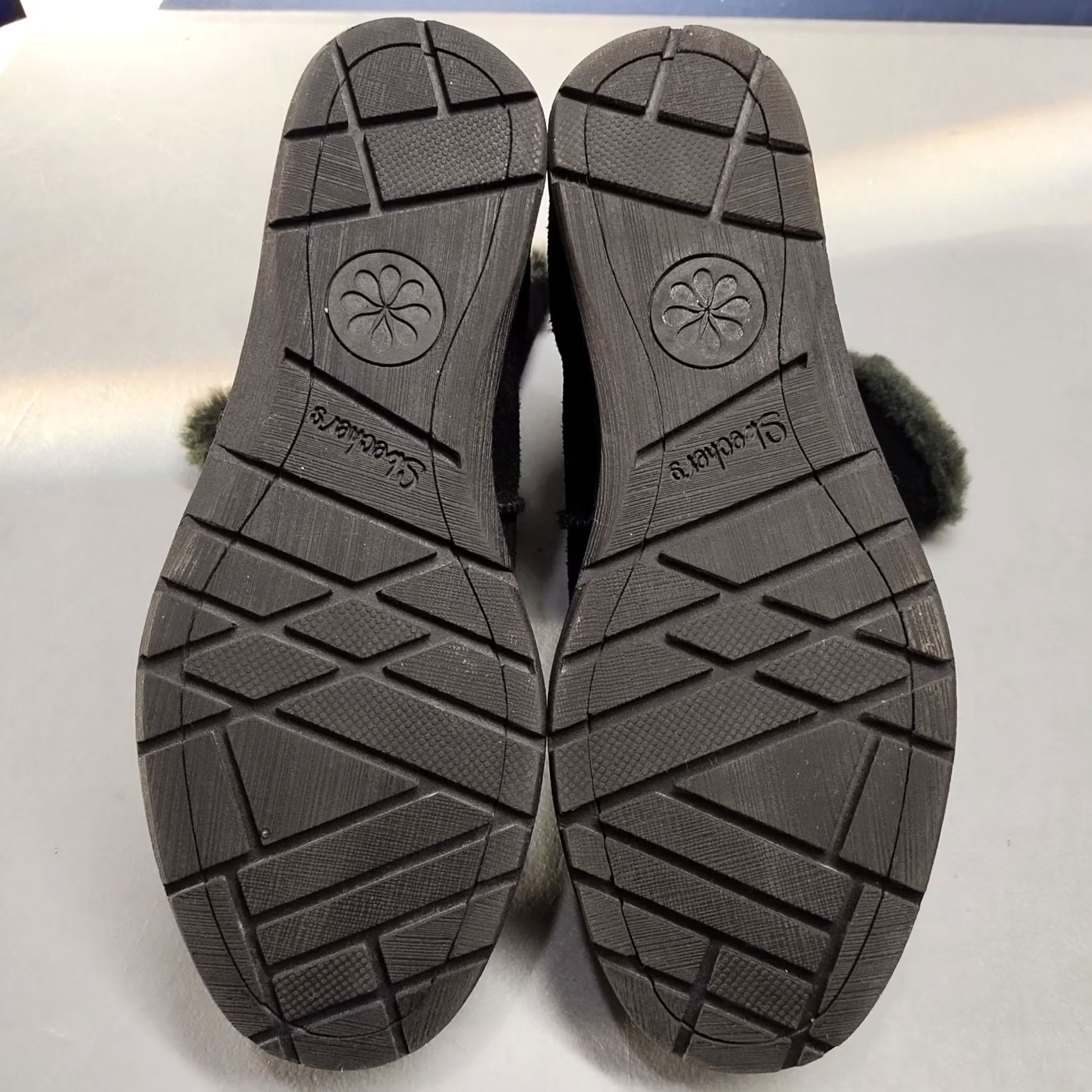 SKECHERS Skechers Winter Snow Boots Womens Size 9 Black Sheepskin Lined Round Toe Slip On - Womens Boots - Skechers - Black - Size 9 - Snow Boot Size US 9 / IT 39 - 7 Thumbnail