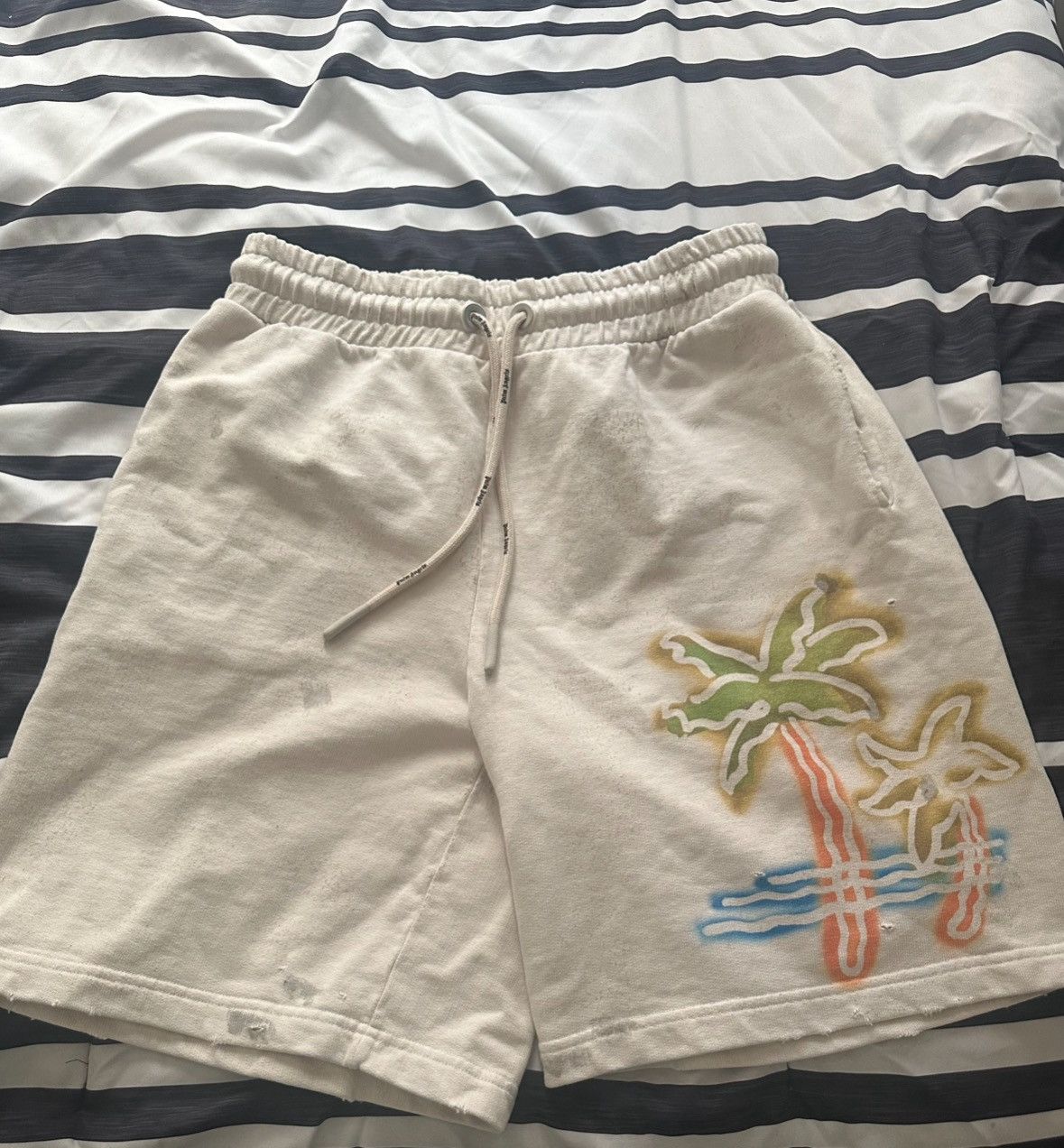 Palm Angels Palm Neon Sweat Shorts