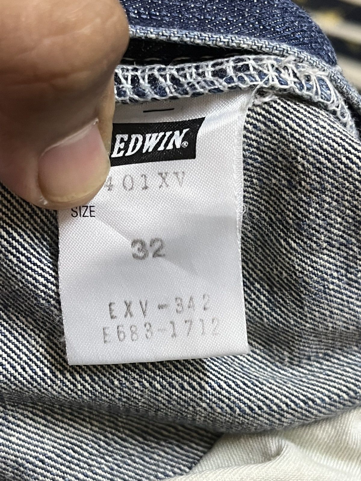 Edwin Vintage Edwin Exclusive Vintage Faded Flare Distressed Denim Size US 33 - 11 Thumbnail
