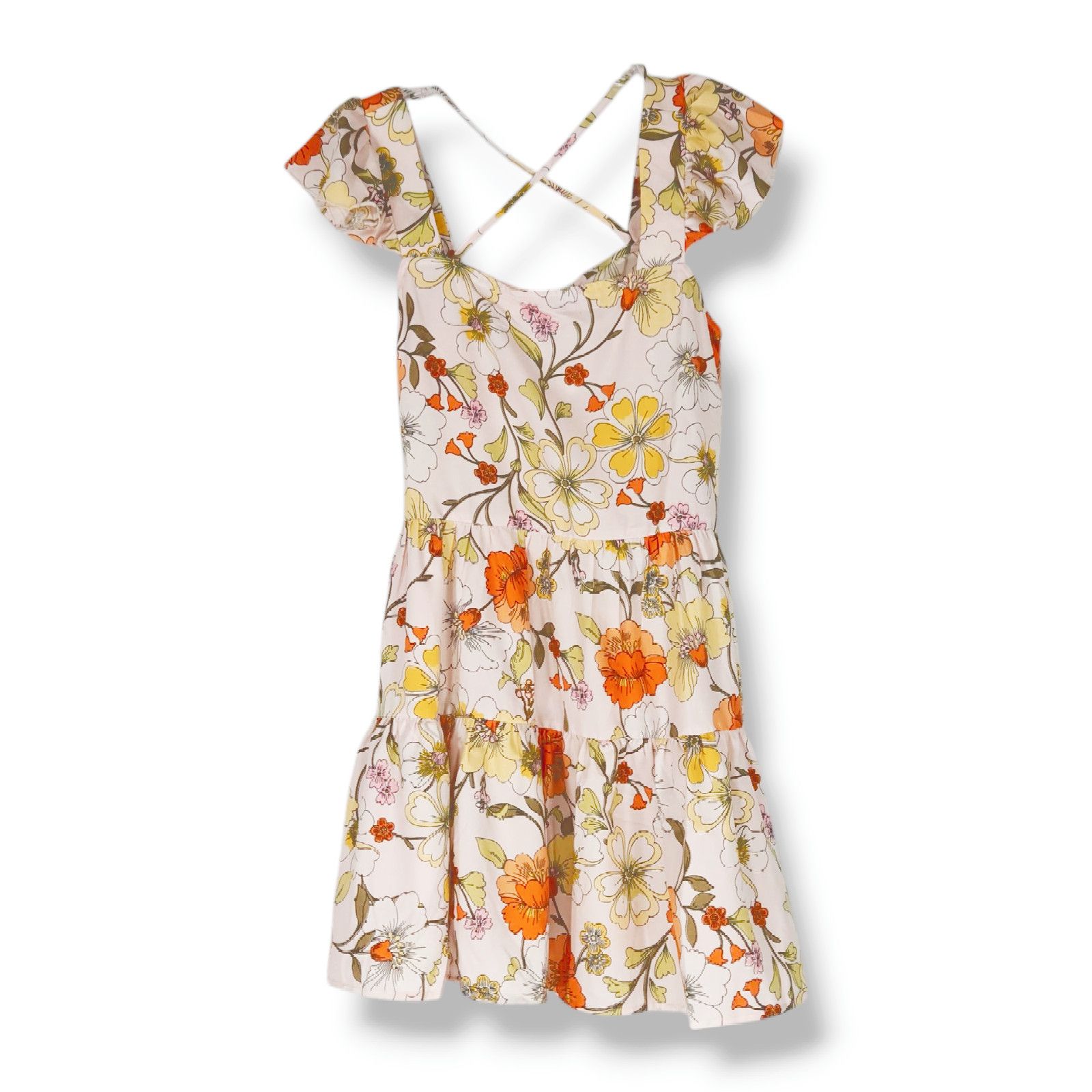 Other NWT B.O.G. Lottie & Holly Floral Mini Dress Sz. L [12] Size L / US 10 / IT 46 - 1 Thumbnail
