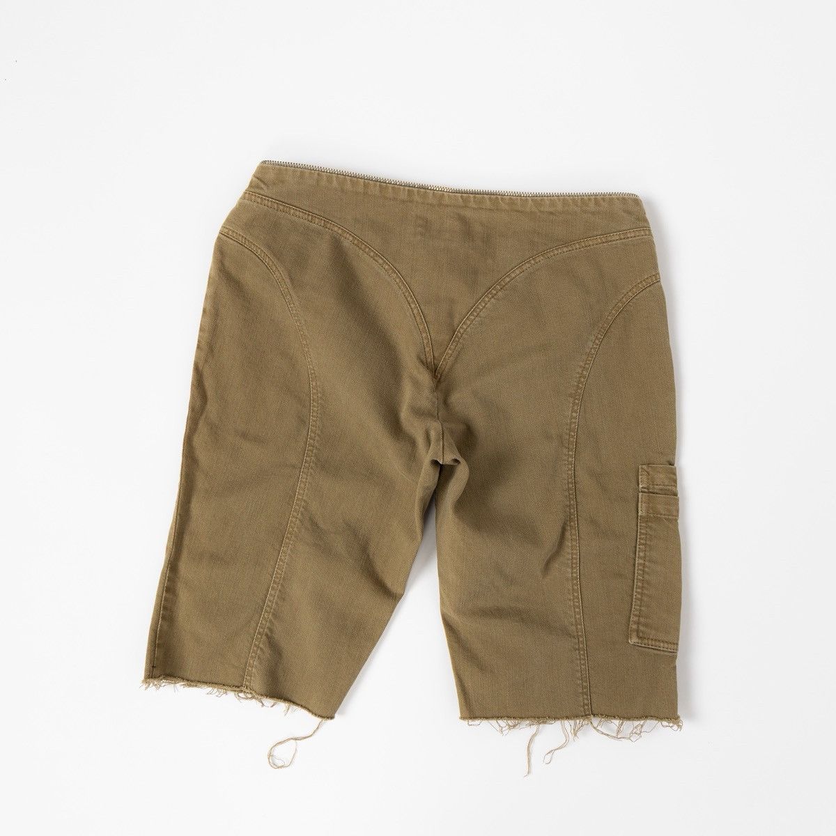 Versace Jeans Couture Versace Jeans Couture Womens Vintage Brown Cargo Shorts Size 27" / US 4 / IT 40 - 2 Thumbnail