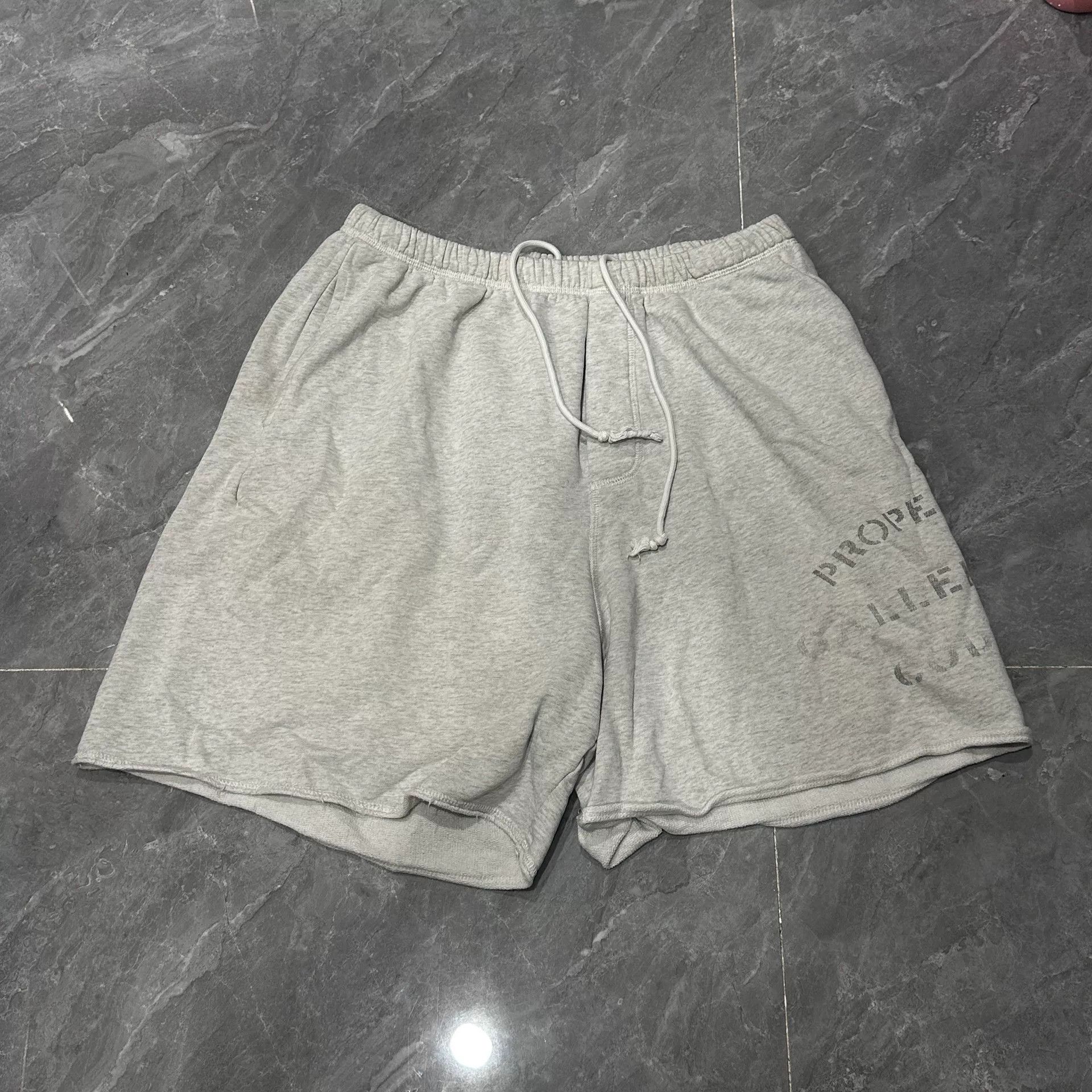 Gallery Dept. Gallery Dept Distressed Shorts with Patches Size US 34 / EU 50 - 1 Thumbnail