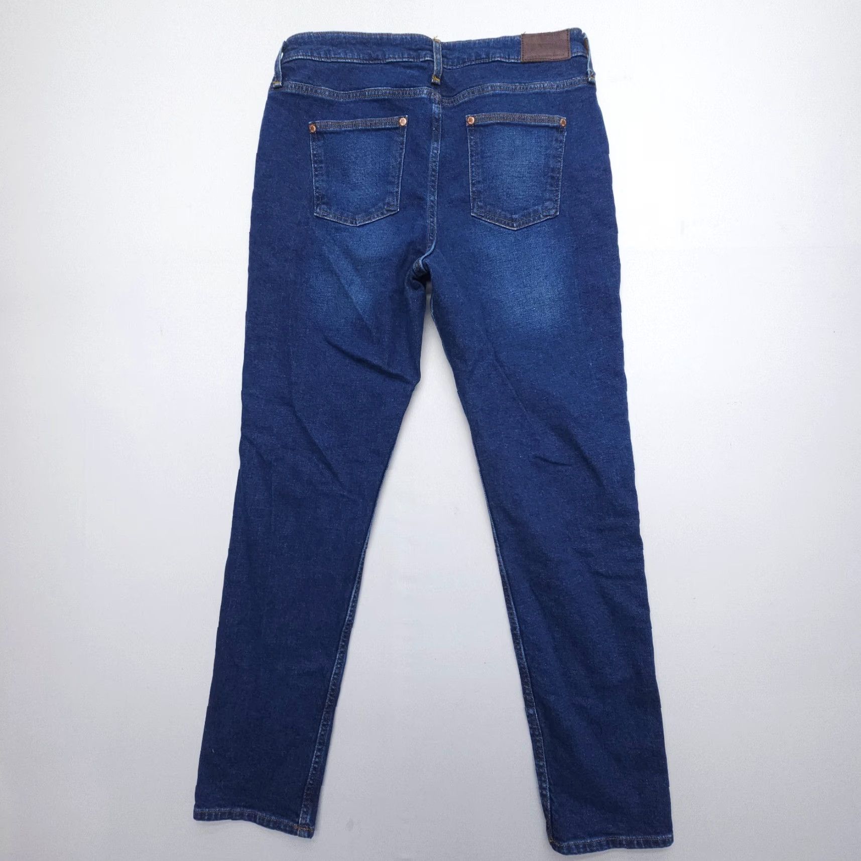 Vintage Smith & Rogue Jeans Womens No 77 High Rise Skinny Size 32 x 30 Dark Wash Western Size 24" / US 00 / IT 34 - 2 Thumbnail