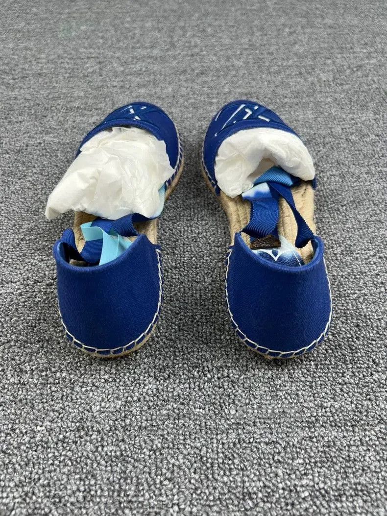 Louis Vuitton Louis Vuitton Blue Espadrilles. Size US 6 / EU 39 - 4 Thumbnail