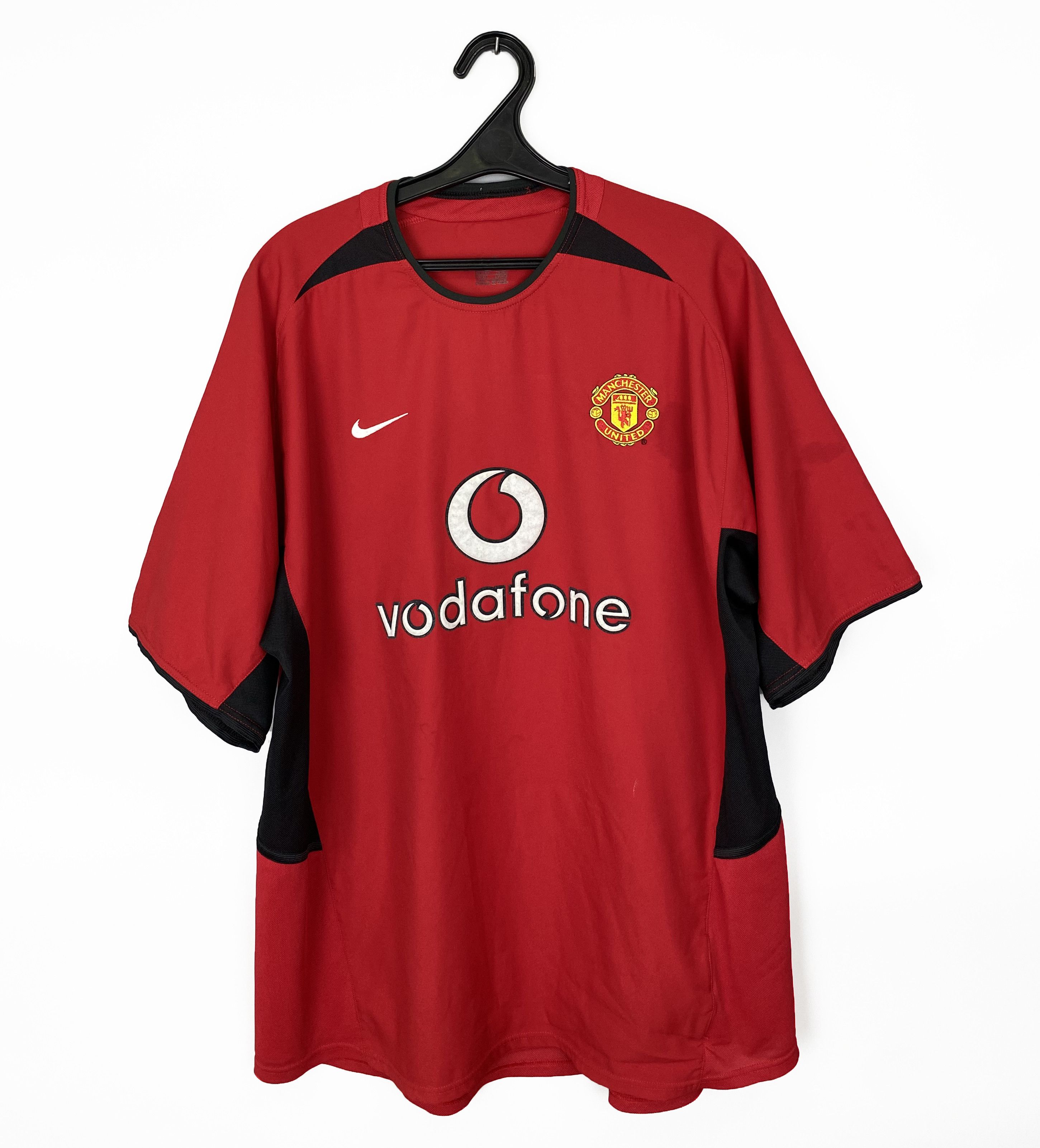 Nike MANCHESTER UNITED 2002/04 Rio Ferdinand 6 Home Football Kit Size US XL / EU 56 / 4 - 2 Thumbnail