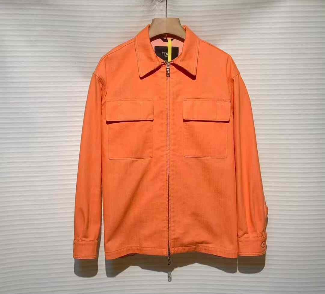 Fendi FENDI SS23 Men's Pocket Zip Jacket Size US S / EU 44-46 / 1 - 1 Thumbnail