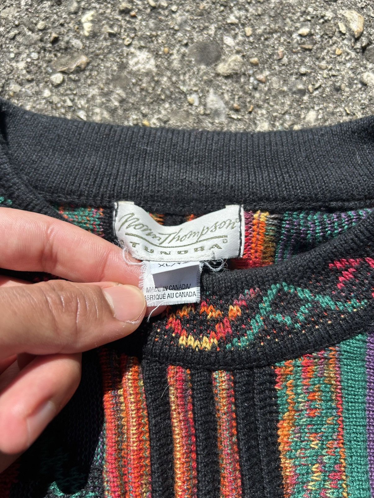 Tundra Canada Vintage Norm Thompson Tundra Canada Coogi Style Sweater XL Size US XL / EU 56 / 4 - 8 Thumbnail