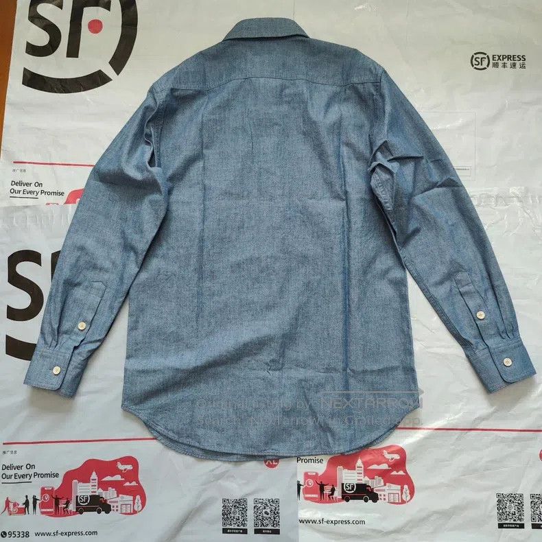 Loro Piana Loro Piana FW25 women's blue shirt Size XS / US 0-2 / IT 36-38 - 8 Thumbnail