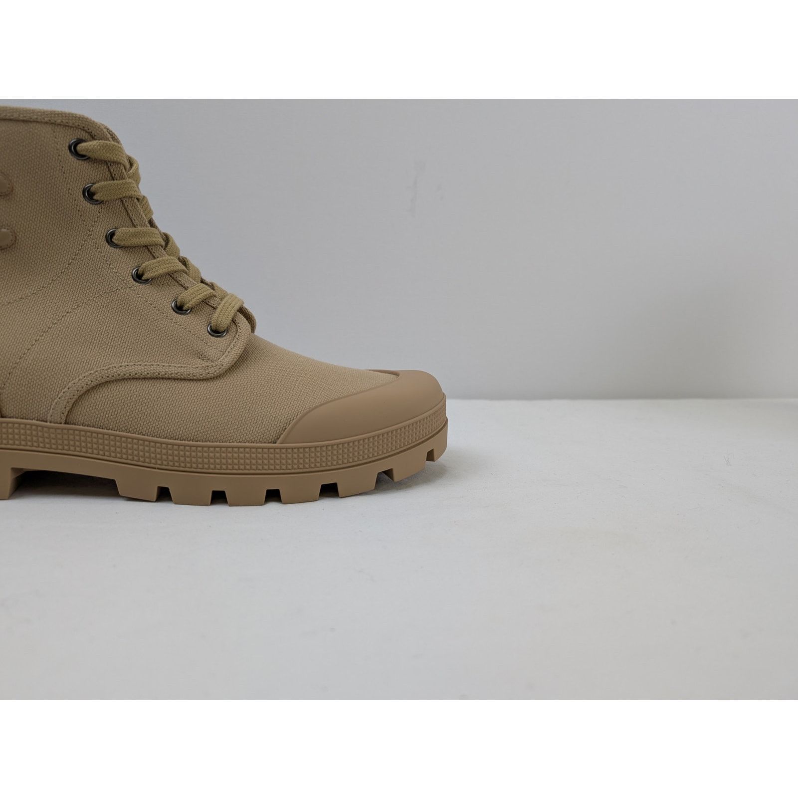 Celine o1rshd1 Patapans Lace-up Boots in Beige Size US 10 / EU 43 - 4 Thumbnail