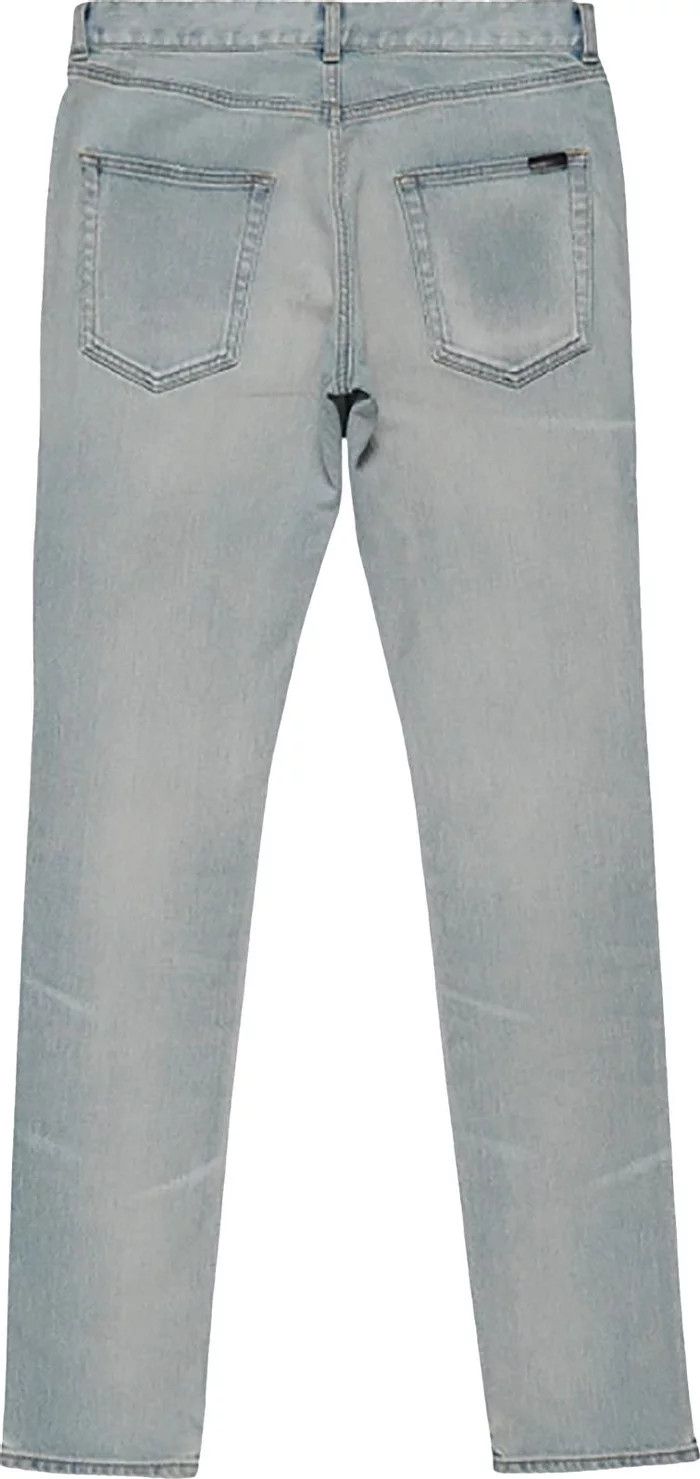 Saint Laurent Paris o1bcso1str1024 Skinny Fit Jeans in Blue Size US 28 / EU 44 - 2 Thumbnail