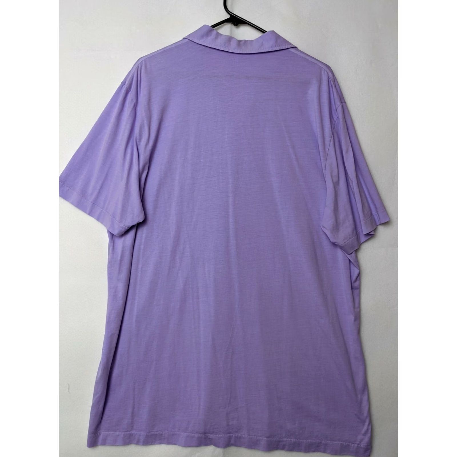 Vineyard Vines Vineyard Vines Polo Men XL 100% Cotton Classic Lavender Purple Short Sleeve Logo Gildan? Size US XL / EU 56 / 4 - 6 Thumbnail