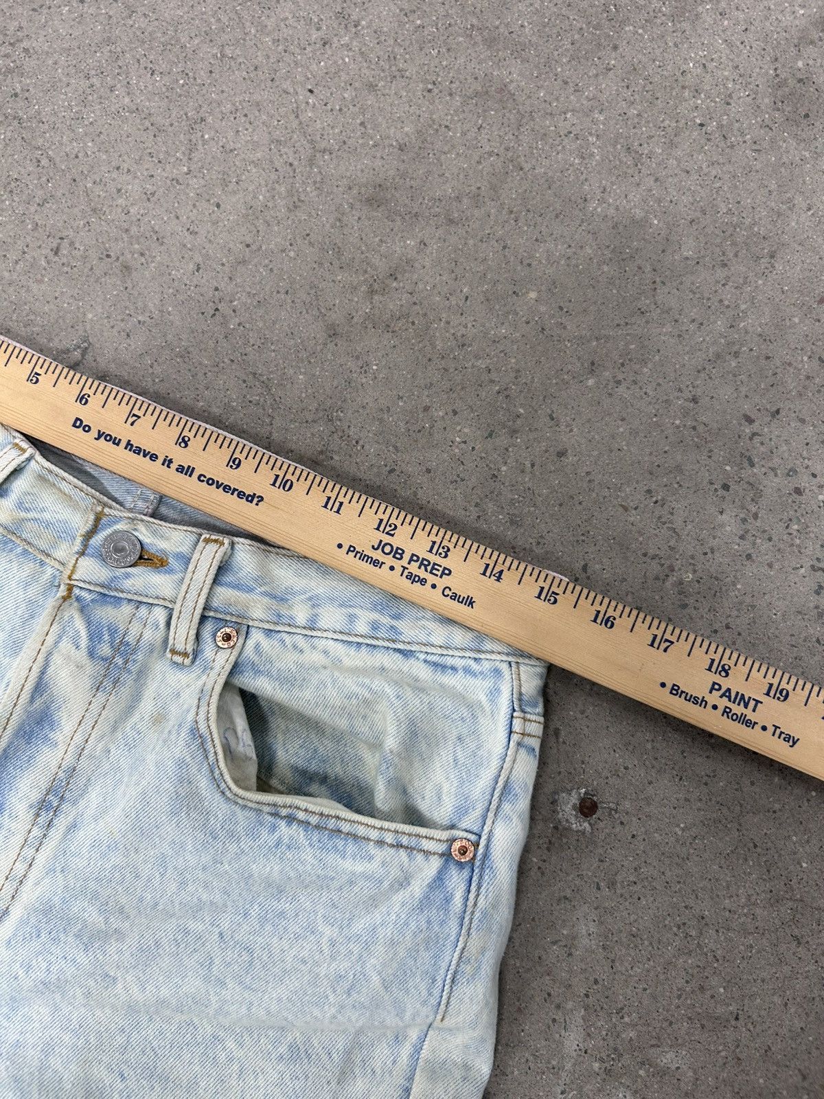 Levi's Vintage 90s Light Wash 501 Denim Jeans Size US 30 / EU 46 - 10 Thumbnail