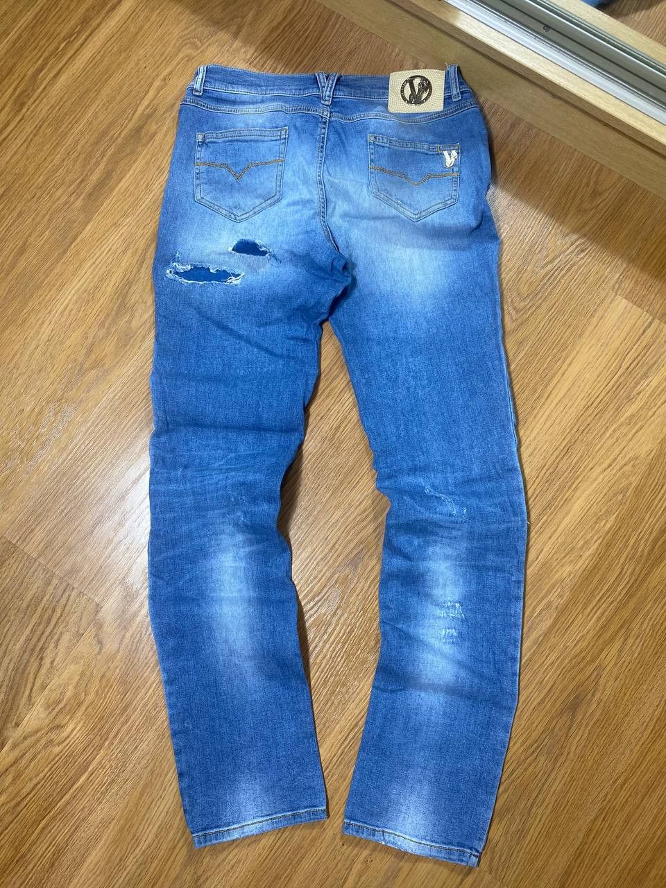 Versace Jeans Couture Versace jeans Couture vintage mens blue jeans pants Size US 32 / EU 48 - 17 Thumbnail