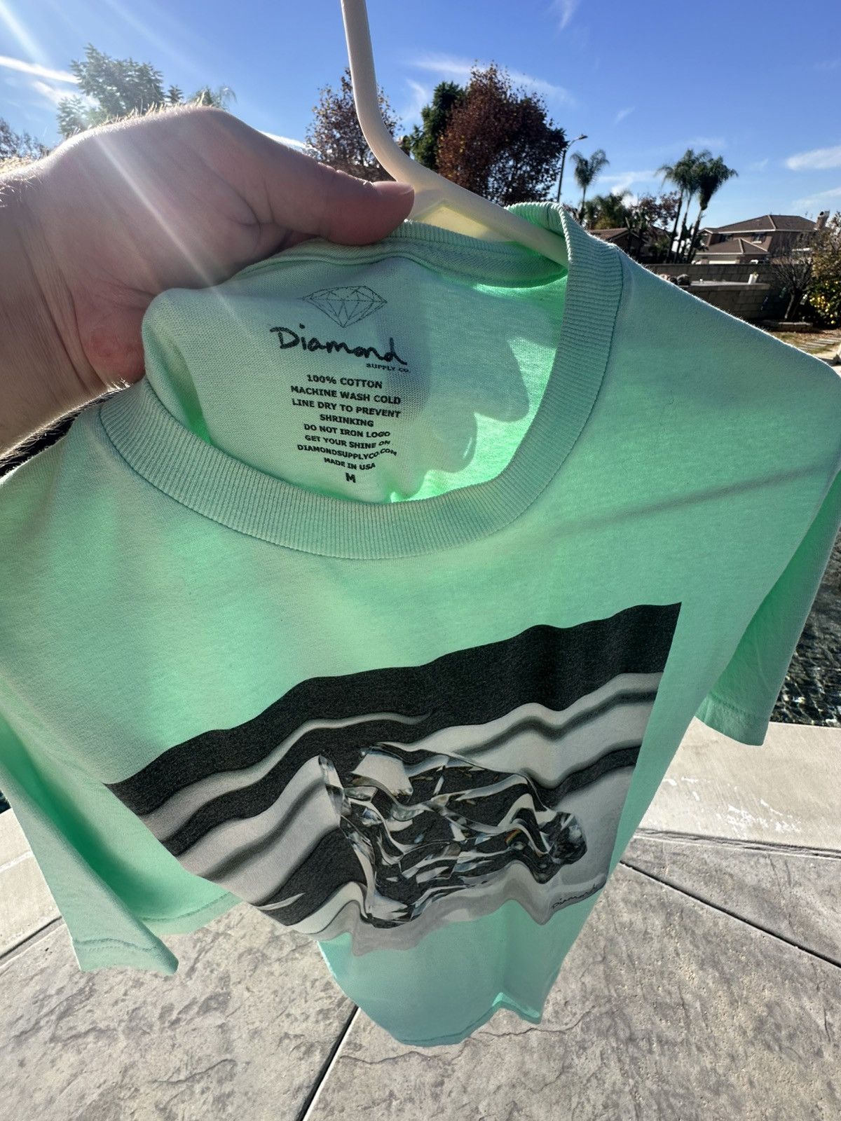 Diamond Supply Co. Diamond supply co Teal Medium Size US M / EU 48-50 / 2 - 2 Thumbnail