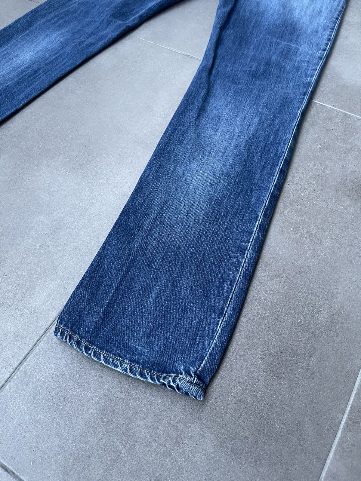 Acne Studios Acne Studios Roc Verakai Distressed Indigo Denim Pants Size US 30 / EU 46 - 15 Thumbnail