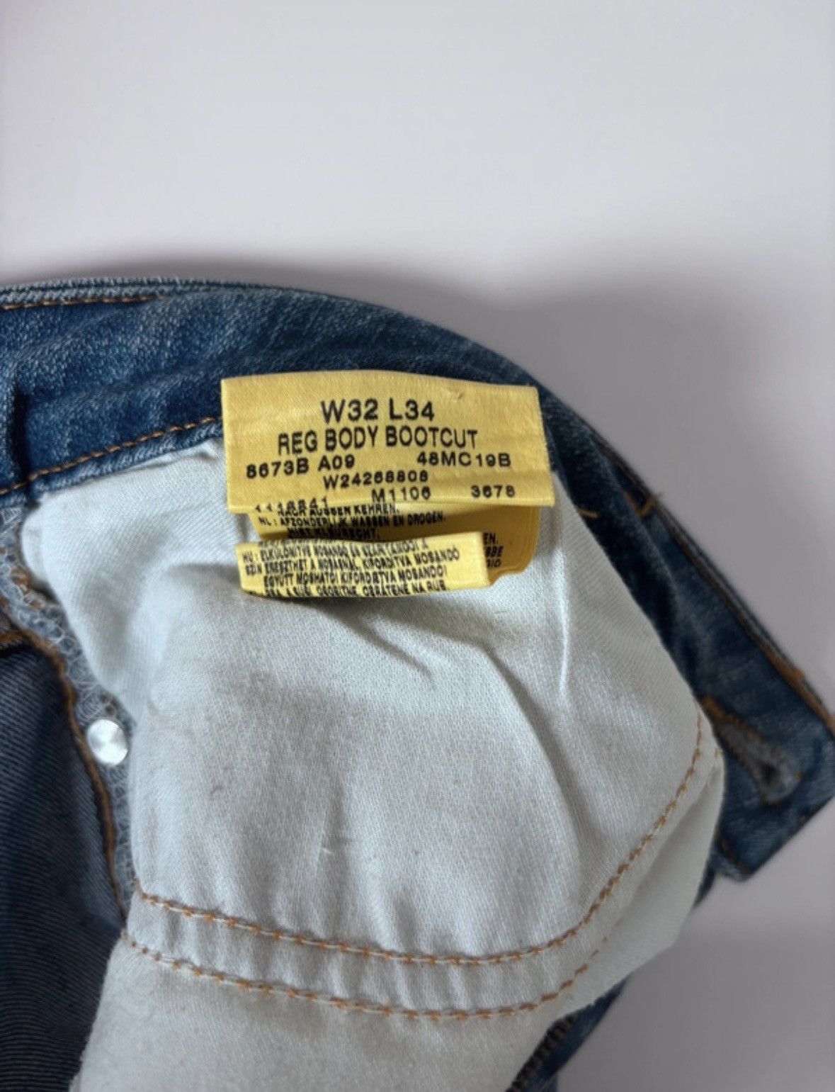 Wrangler Women bootcut jeans wrangler size M/38/10 Size 27" / US 4 / IT 40 - 3 Thumbnail