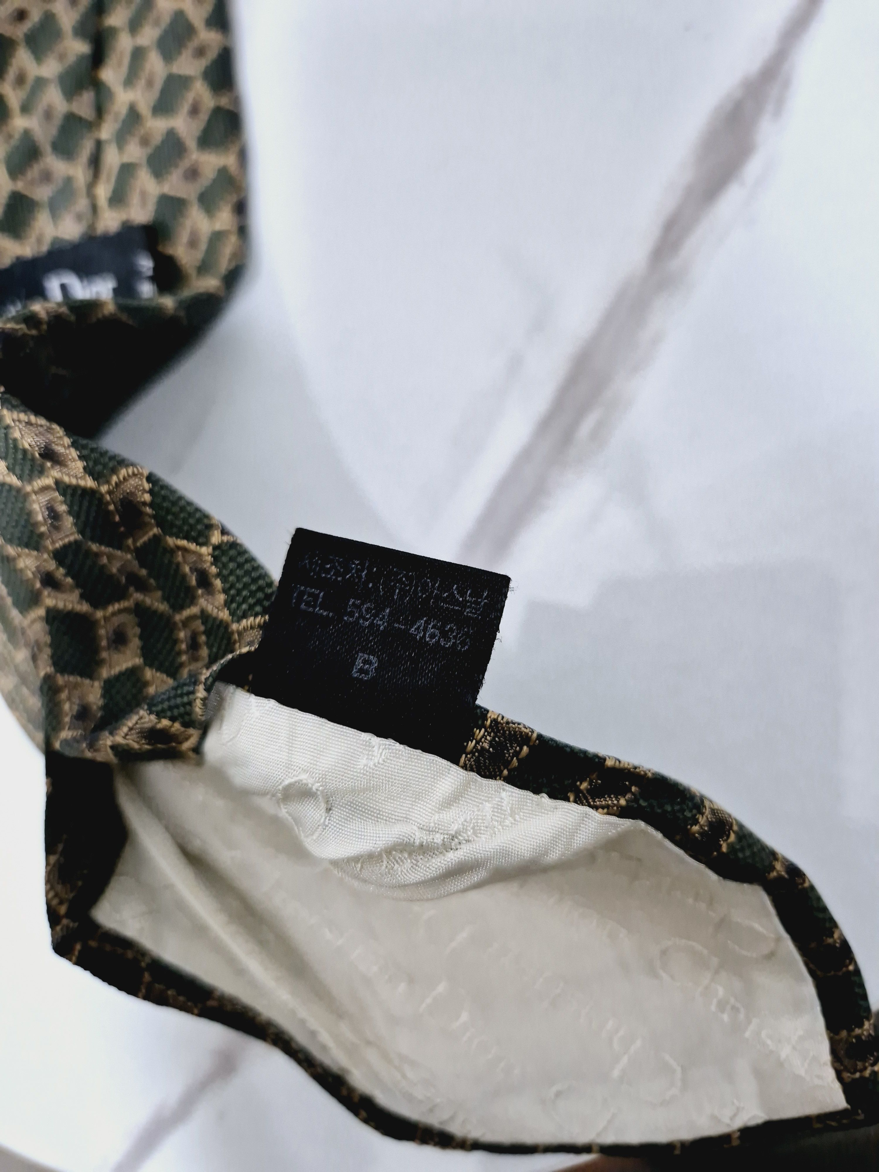 Christian Dior Monsieur × Dior Christian Dior Silk Tie Size ONE SIZE - 6 Thumbnail