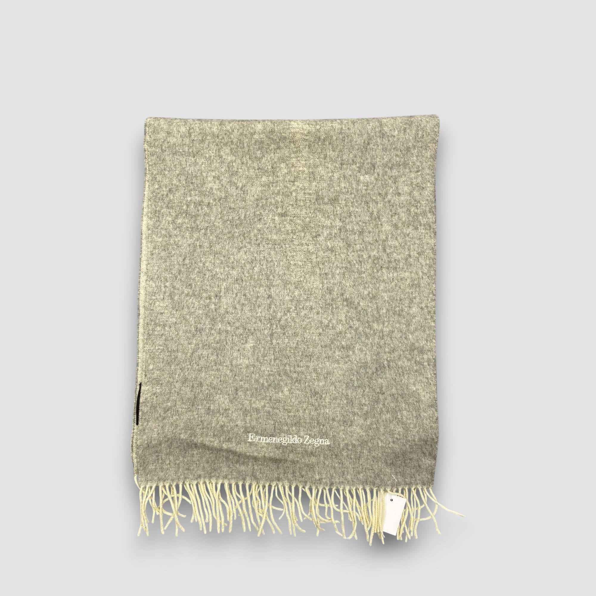 Ermenegildo Zegna Vintage Ermenegildo Zegna Scarf Muffler Wool Winter Scarves Size ONE SIZE - 2 Thumbnail