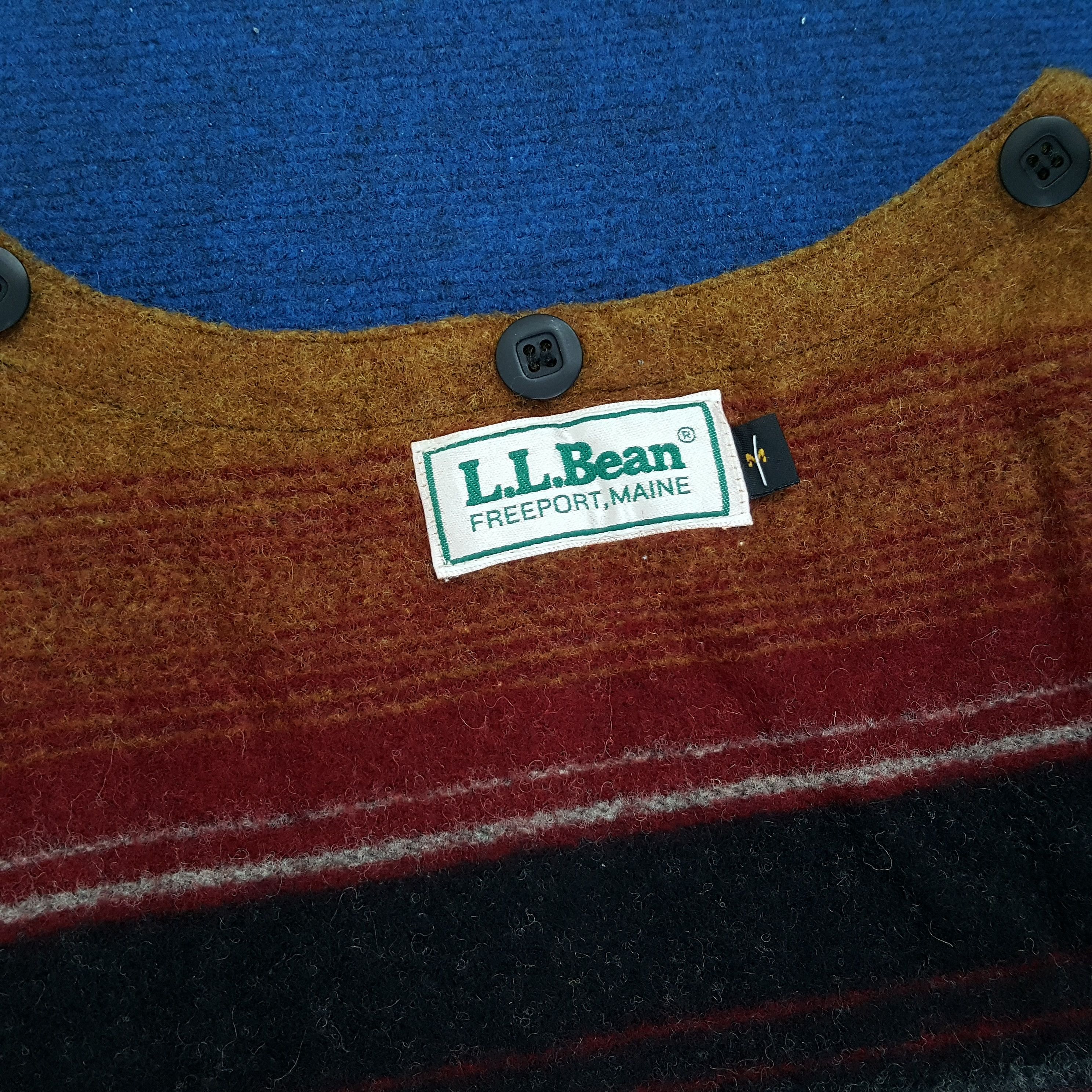 L.L. Bean × Vintage L.L. Bean Colourful Striped Cardigan Size US M / EU 48-50 / 2 - 5 Thumbnail