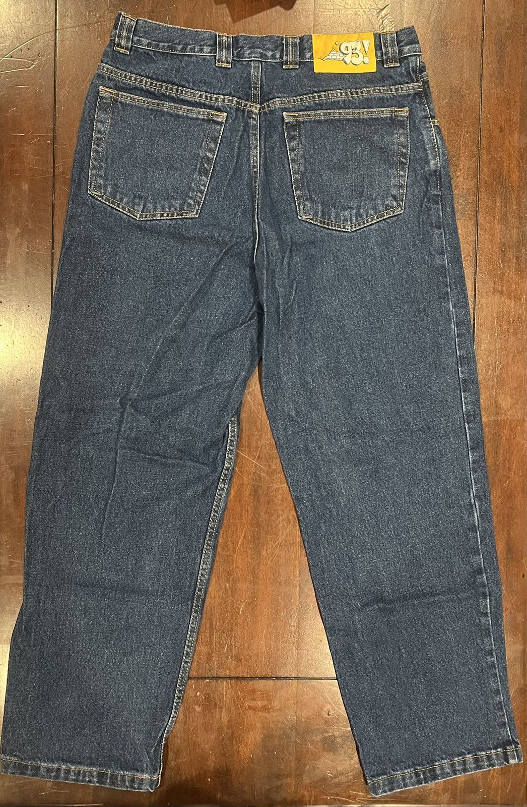 Polar Skate Co. polar skate company blue denim baggy skate jeans Size US 32 / EU 48 - 2 Thumbnail