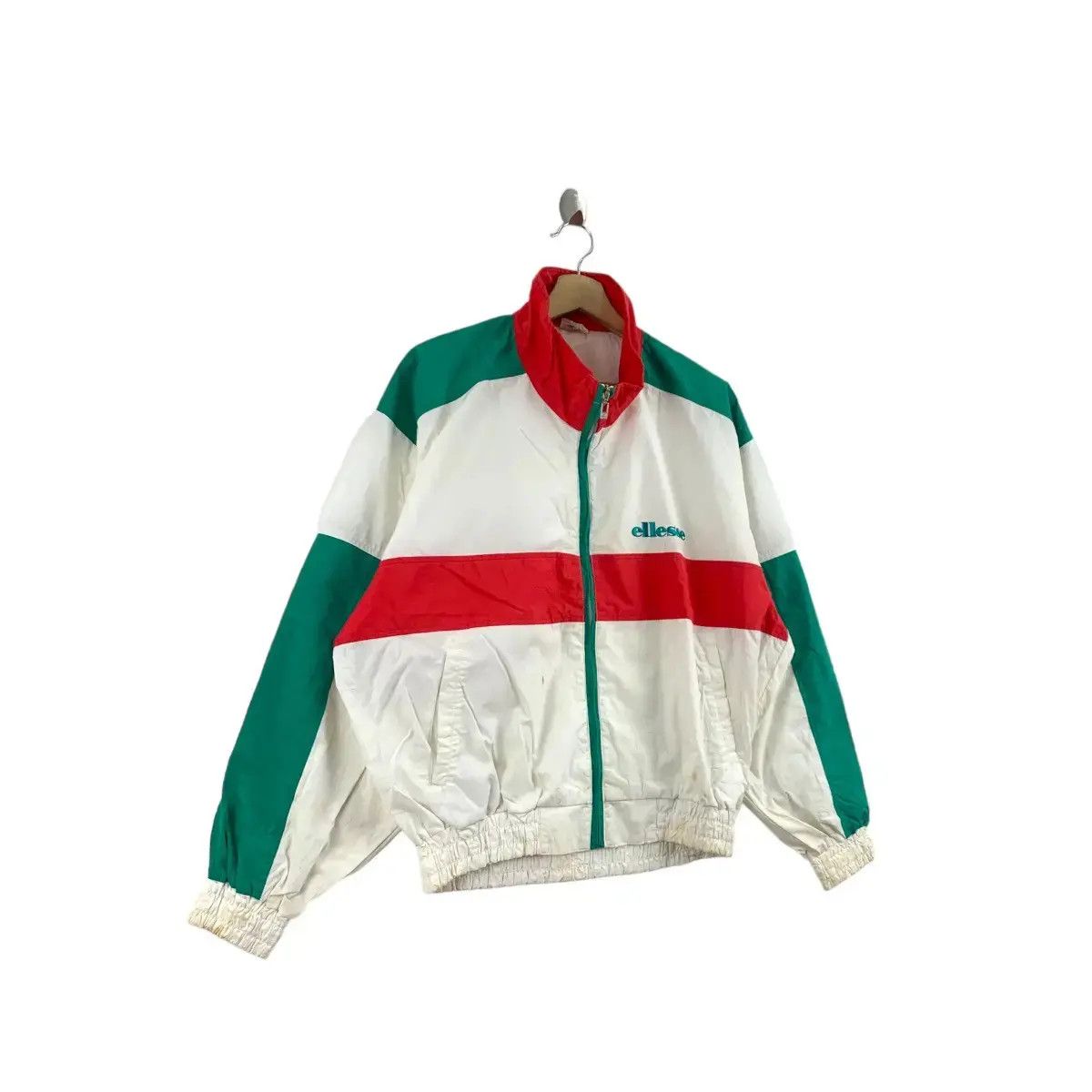 Ellesse Vintage ELLESSE PERUGIA ITALIA 1959 Multicolour Jacket Size L / US 10 / IT 46 - 4 Thumbnail