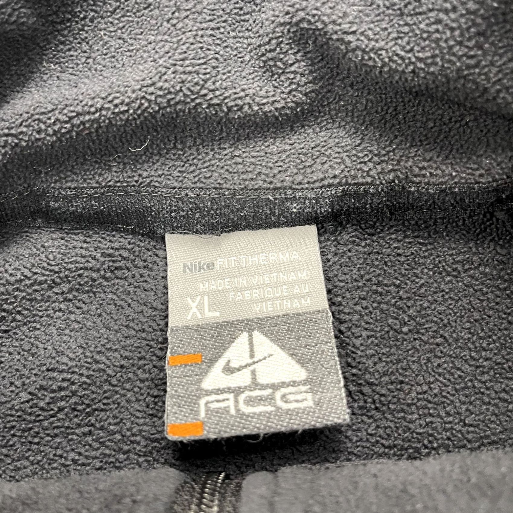 Nike ACG VINTAGE Nike ACG Jacket Womens XL Black Fleece Baselayer 1/4 Quarter Zip Hiking Size XL / US 12-14 / IT 48-50 - 4 Thumbnail