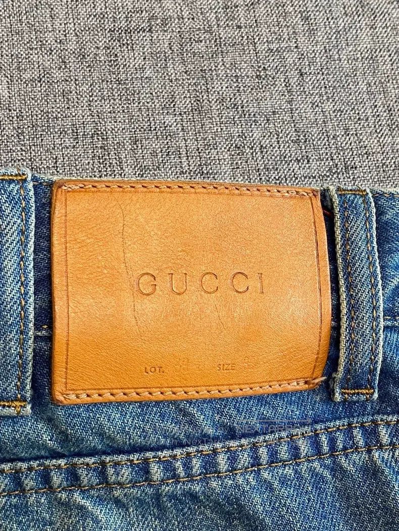 Gucci Gucci Patterned straight shorts jeans Size 42" / US 20 - 7 Thumbnail