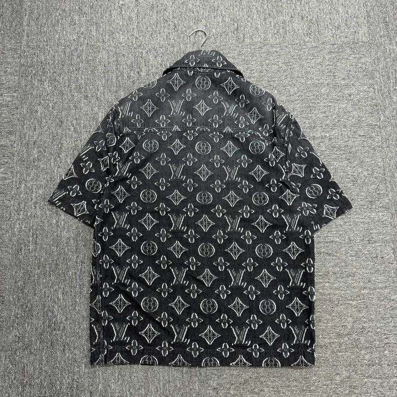 Louis Vuitton Louis Vuitton Aged embroidered full print denim short sleev Size US XS / EU 42 / 0 - 4 Thumbnail