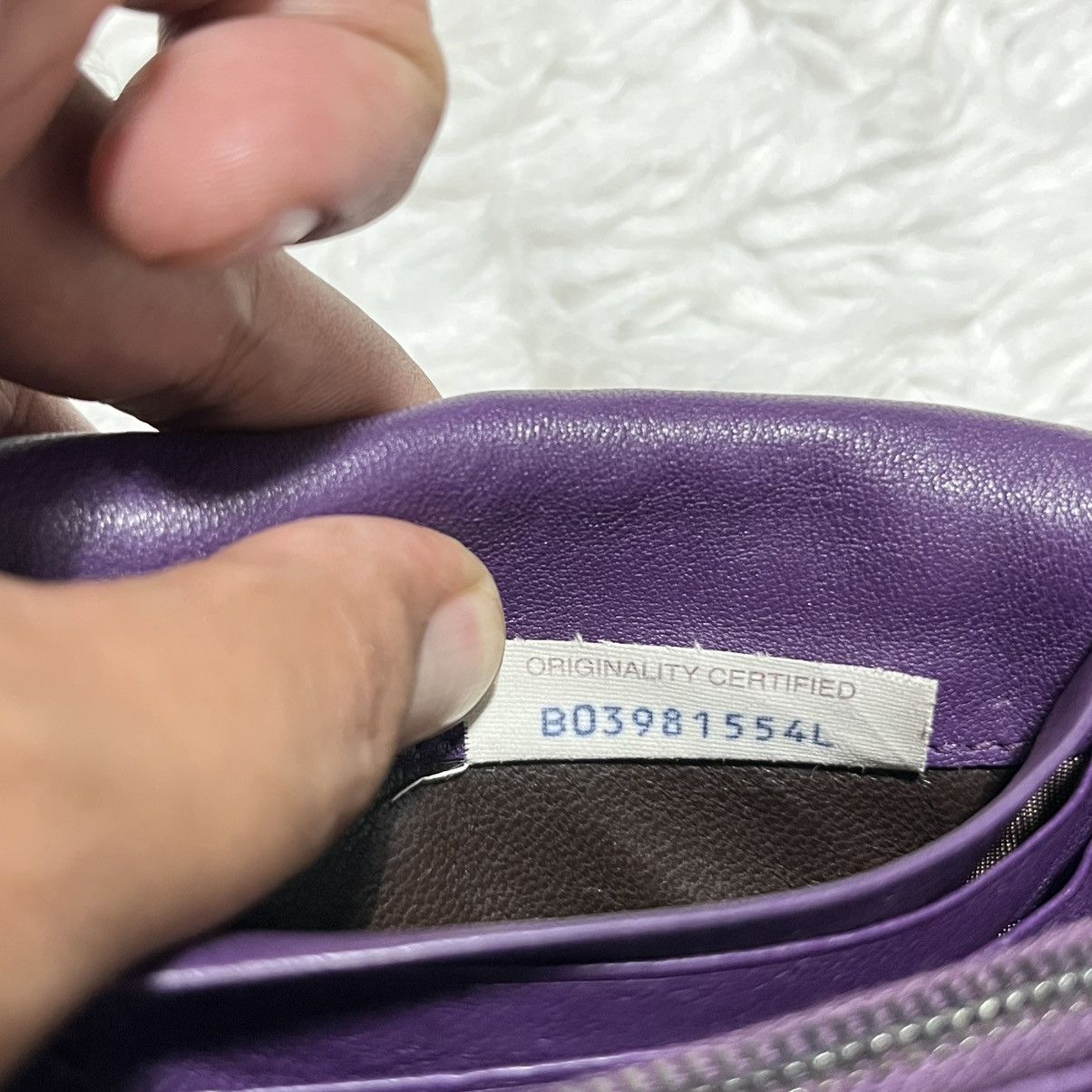 BOTTEGA VENETA PURPLE INTRECCIATO