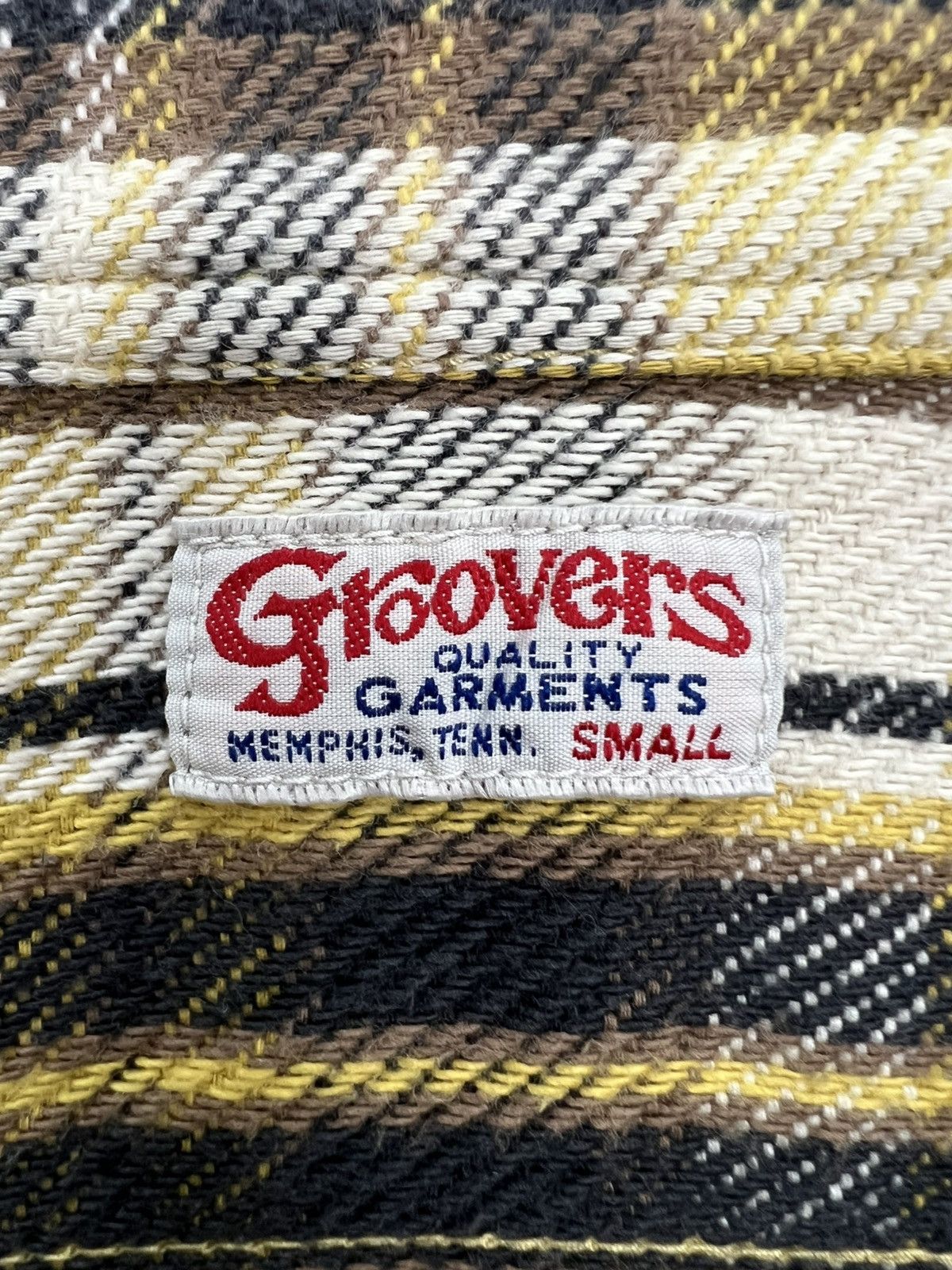 Japanese Brand Groovers by Borubic Plaid Flannel Shirt Size US XS / EU 42 / 0 - 12 Thumbnail