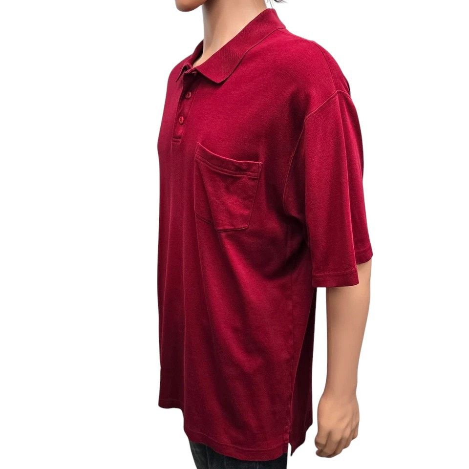 L.L. Bean LL Bean Premium Polo L TALL Pima Cotton Short w Pocket Size US L / EU 52-54 / 3 - 5 Thumbnail