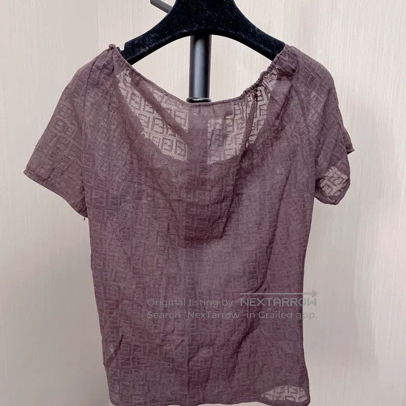 Fendi Fendi Short Sleeve T-Shirts Size M / US 6-8 / IT 42-44 - 4 Thumbnail