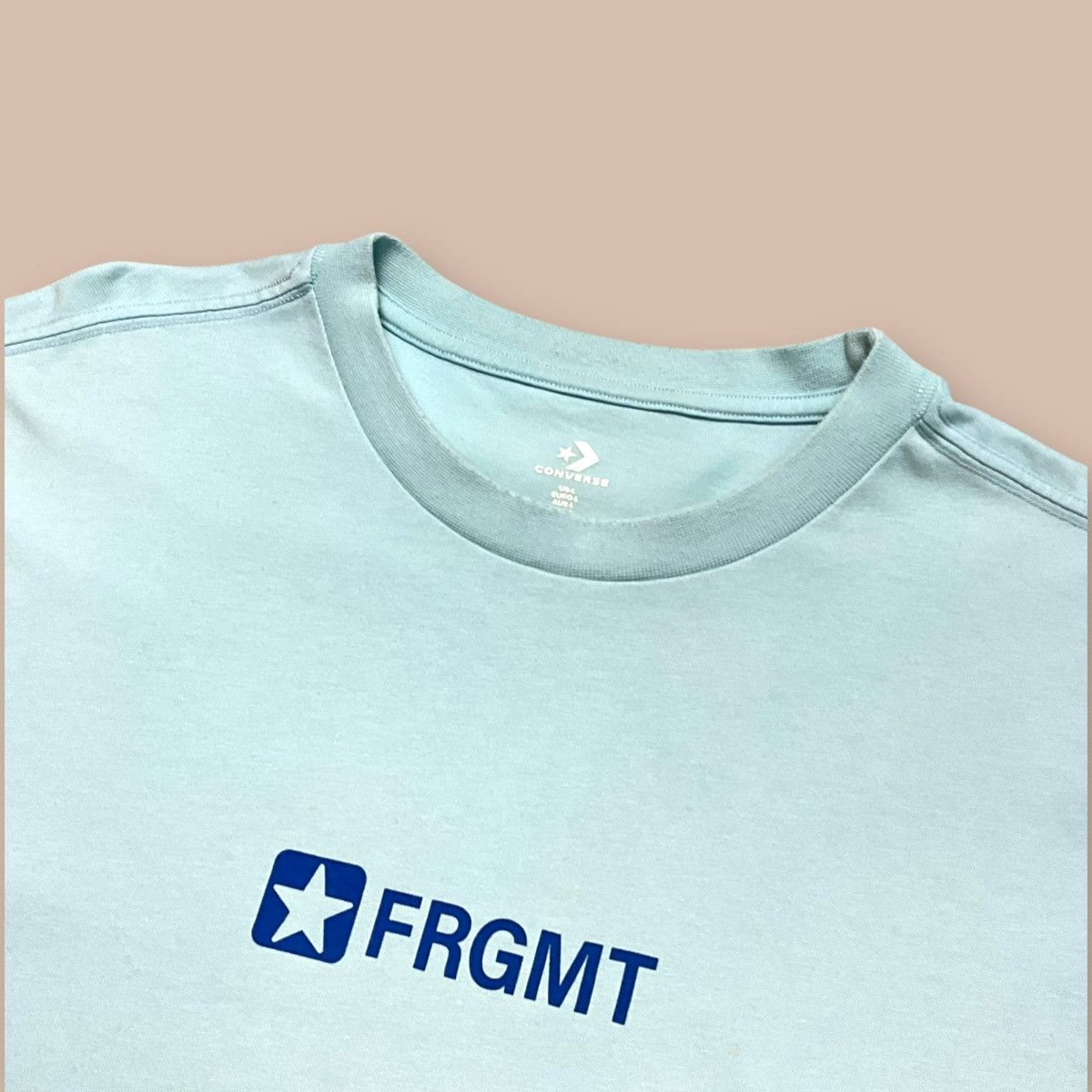 Converse × Fragment Design Converse x FRGMT Blue tee Size US XL / EU 56 / 4 - 4 Thumbnail