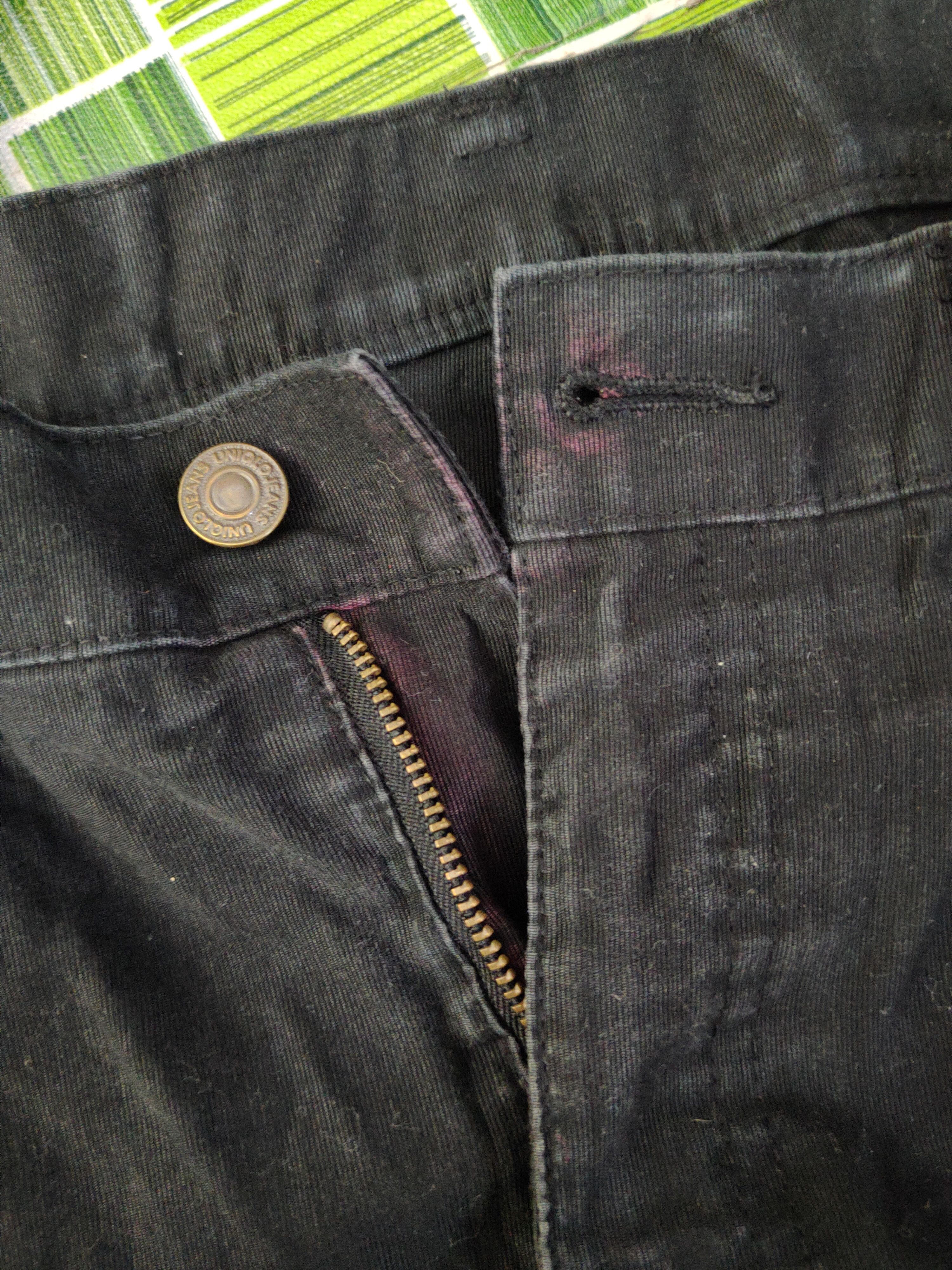 Japanese Brand Uniqlo Black faded vintage Casual Pants #S2503 Size US 31 - 12 Thumbnail