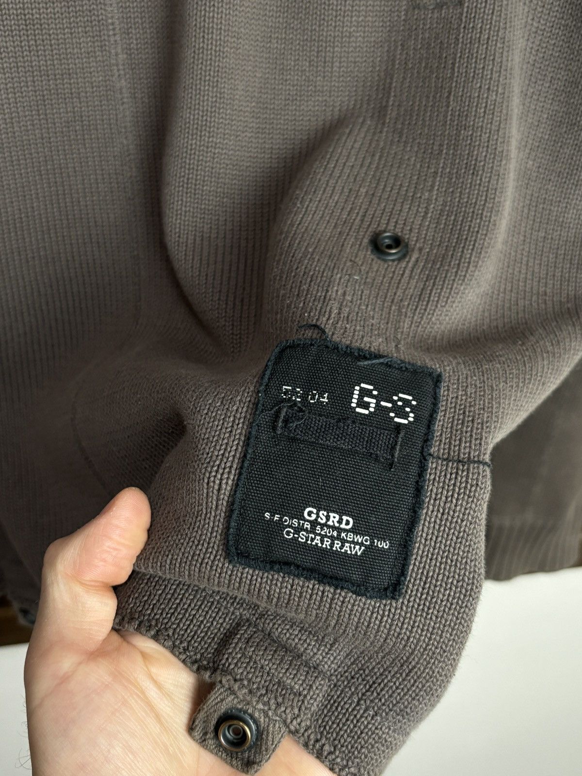 G-Star G-Star Raw Knit Cargo Zip Sweater Sweatshirt Military Army Size US L / EU 52-54 / 3 - 7 Thumbnail