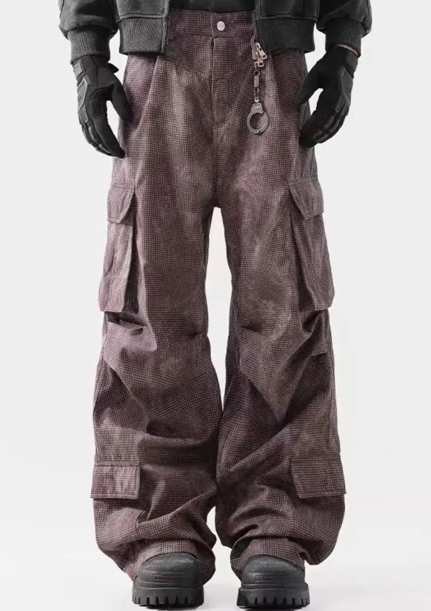 Designer × Japanese Brand Vintage Hip Hop Punk Loose Casual Pants Size US 33 - 1 Thumbnail