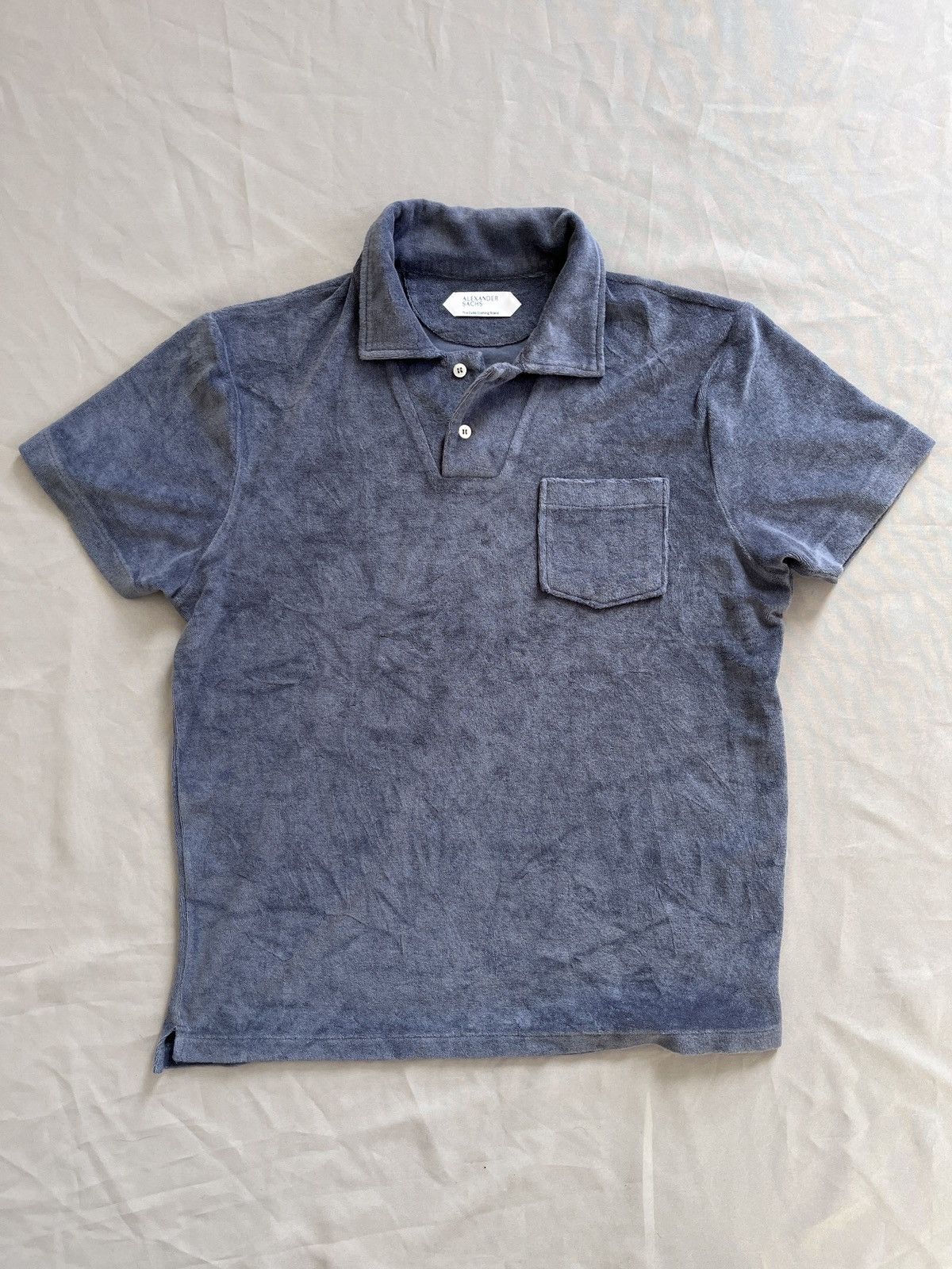 Other Alexander Sachs Luxury Towel Fabric Beautifull Polo Shirt Size US L / EU 52-54 / 3 - 2 Thumbnail