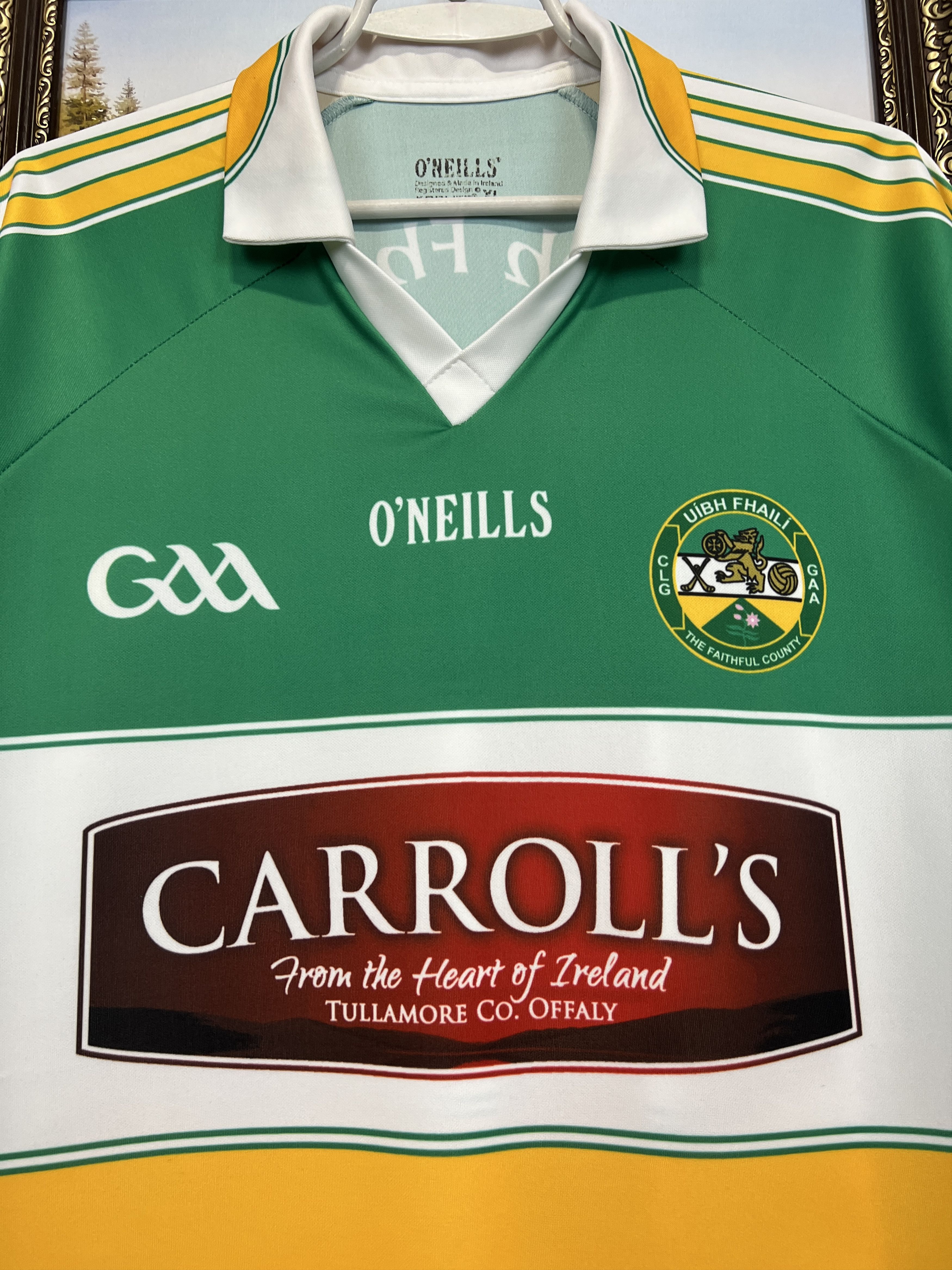 O'Neill Offlay GAA Gaelic Football Shirt Soccer Jersey Trikot Size US XL / EU 56 / 4 - 3 Thumbnail