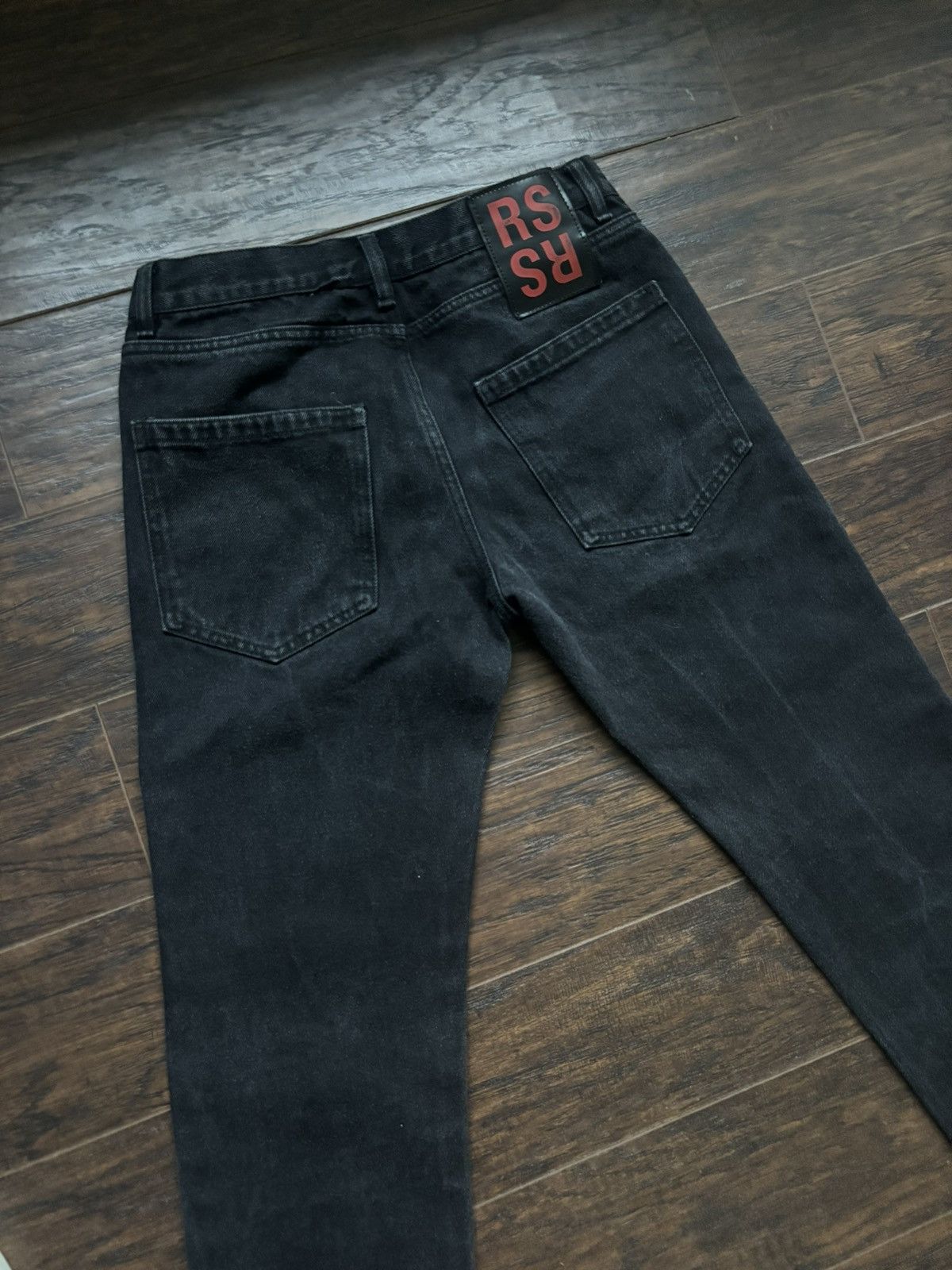 Raf Simons Raf Simons Walk With Me Black Jeans Size US 30 / EU 46 - 3 Thumbnail
