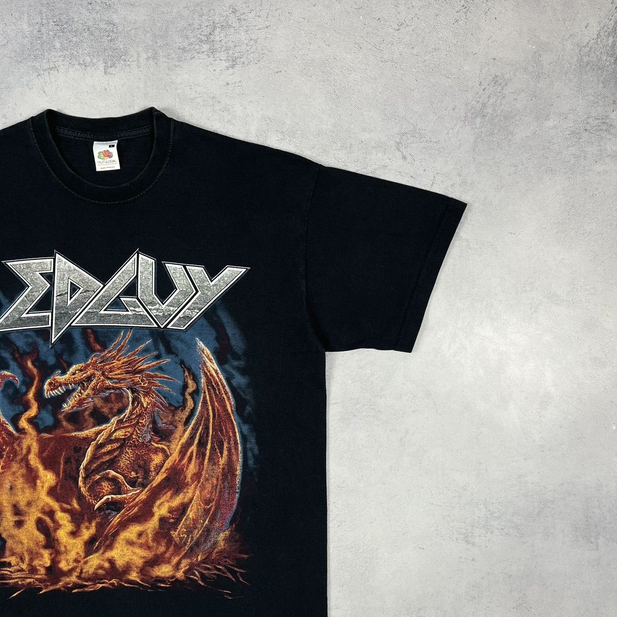 Band Tees Vintage Edguy “Rocket Ride” Tour Rock Band T shirt 2006 Size US L / EU 52-54 / 3 - 3 Thumbnail