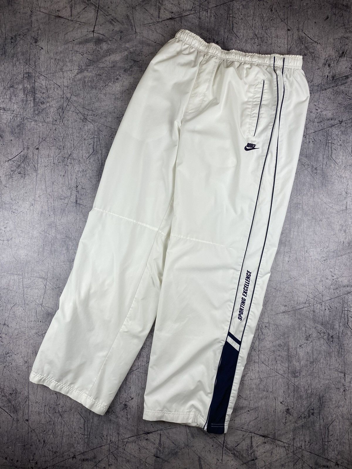 Nike Vintage Nike Nylon Y2K Drill Joggers Pants Size US 34 / EU 50 - 2 Thumbnail