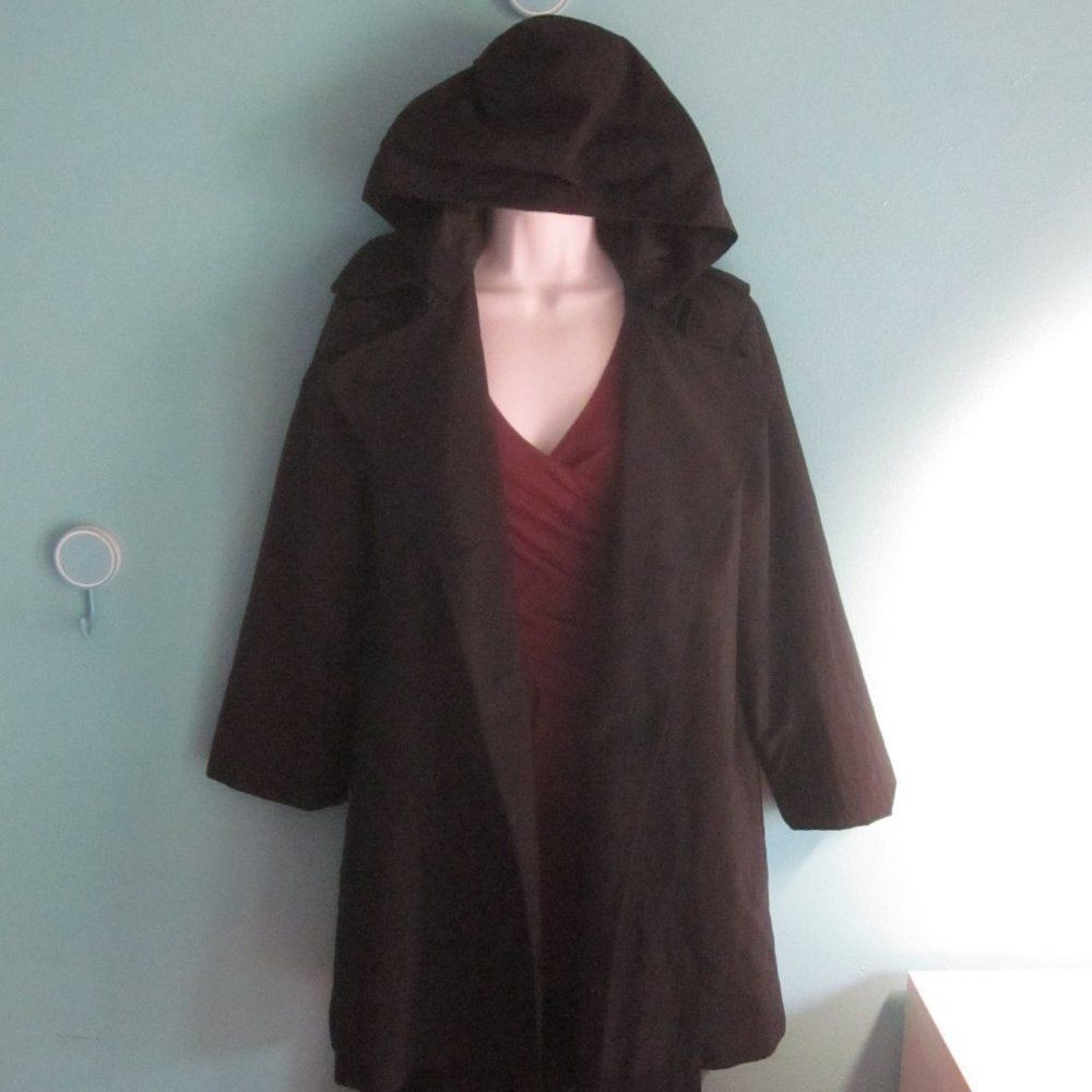 Theory Theory Black Button Up Trench Coat Size M Size M / US 6-8 / IT 42-44 - 8 Thumbnail