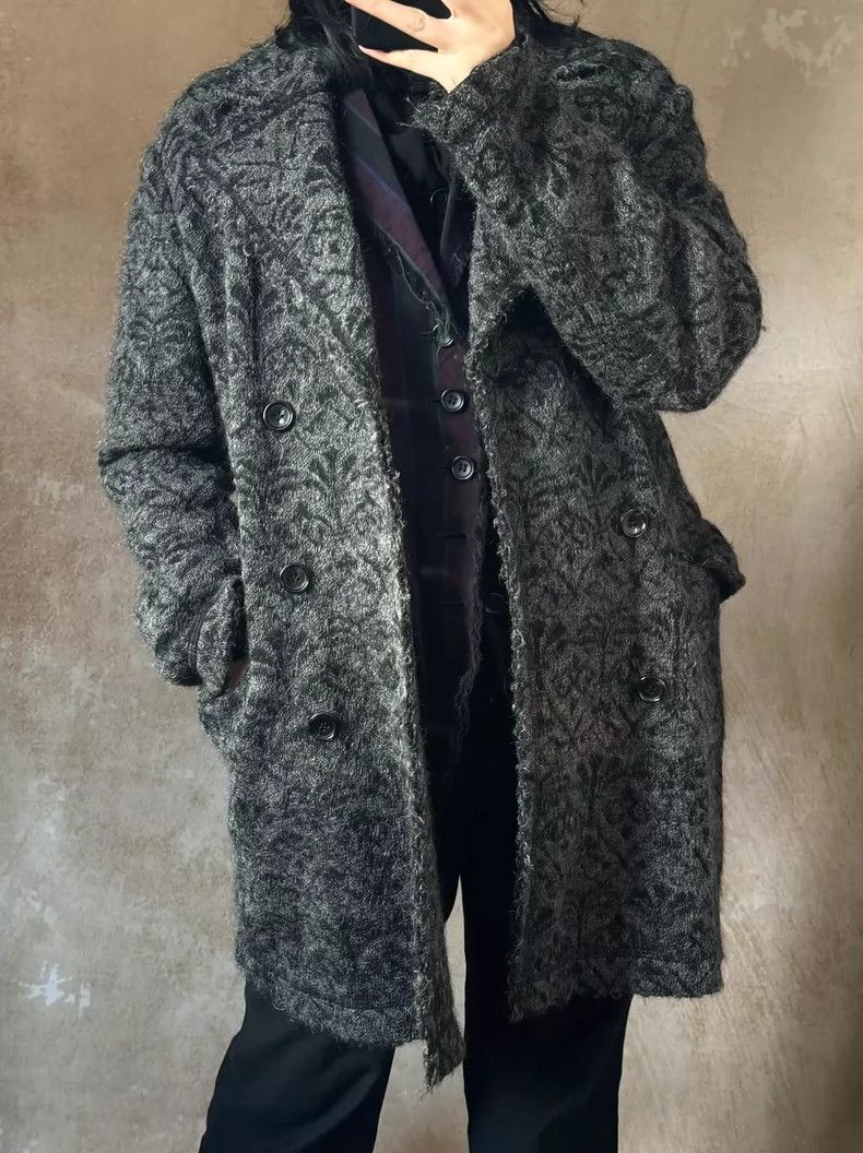 Comme des Garcons Comme Des Garcons Woolen grey classic pattern coat Size M / US 6-8 / IT 42-44 - 8 Thumbnail