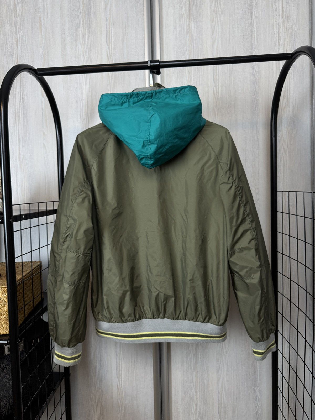 55DSL 55DSL Diesel vintage y2k nylon khaki green jacket Size US L / EU 52-54 / 3 - 10 Thumbnail