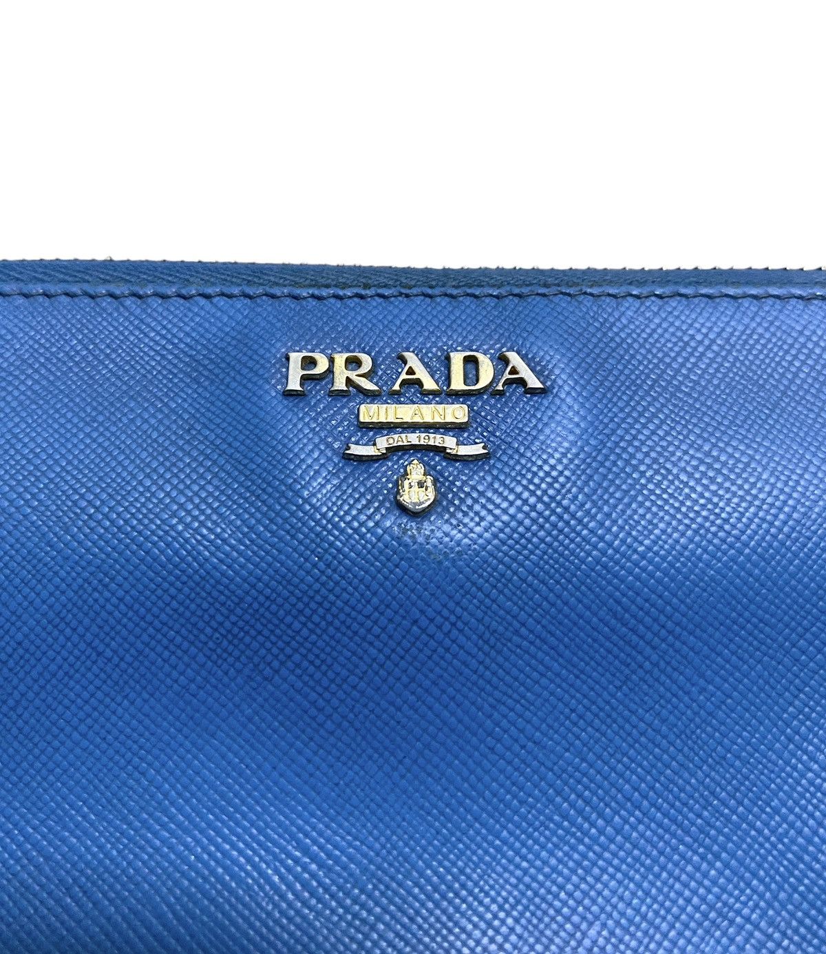 Designer × Prada Rare Design Vintage Brand Prada Long Wallet 1990s Size ONE SIZE - 3 Thumbnail